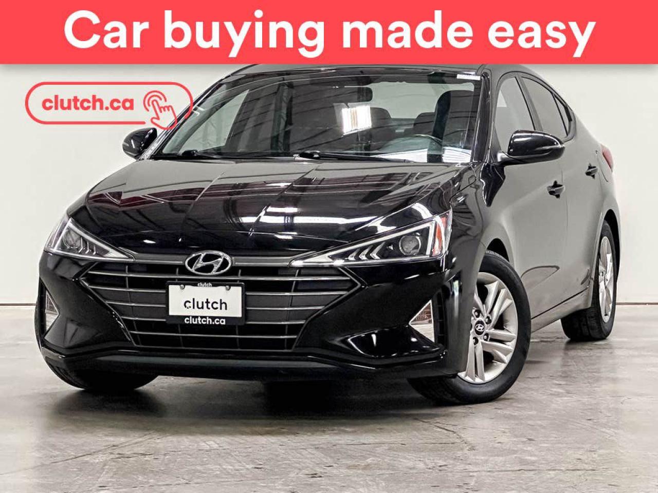 Used 2019 Hyundai Elantra Preferred w/ Apple CarPlay, Heated Front Seats, Rearview Cam for sale in Toronto, ON