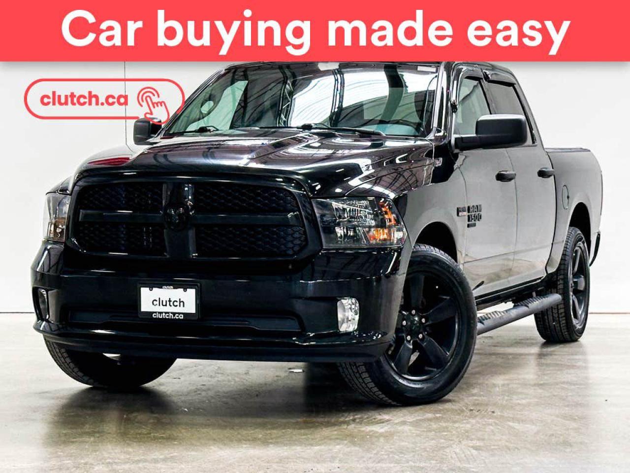 Used 2020 RAM 1500 Classic Black Express Crew Cab 4X4 w/ Apple CarPlay, Heated Front Seats, Rearview Cam for sale in Toronto, ON