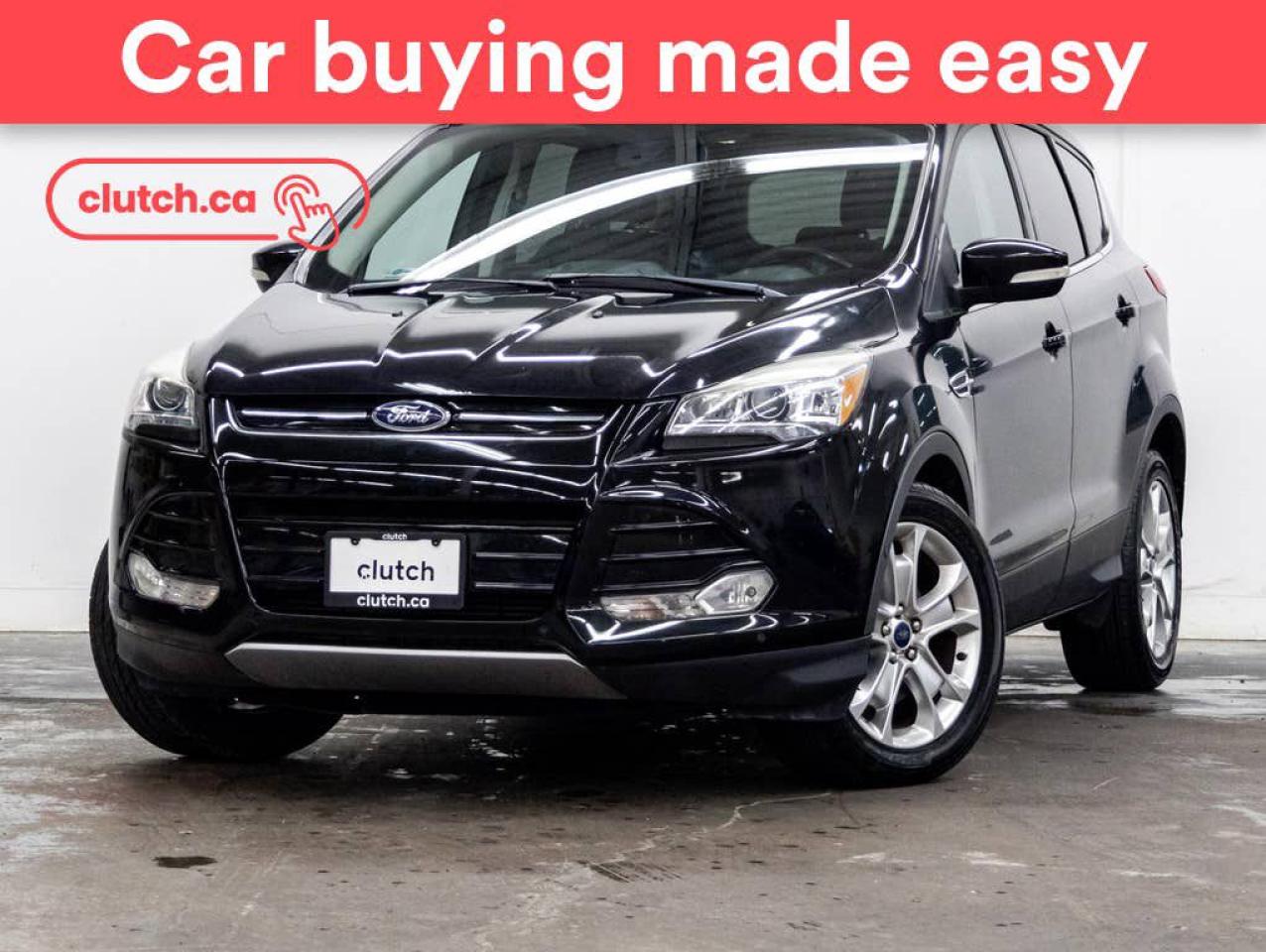 Used 2016 Ford Escape Titanium 4WD w/ Panoramic Moonroof, Nav, Heated Front Seats for sale in Toronto, ON
