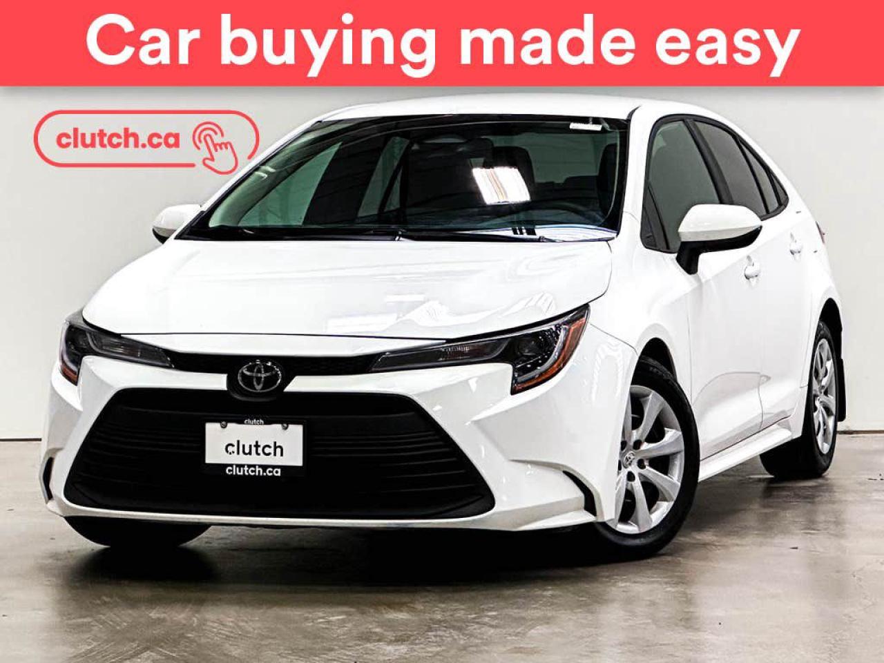 Used 2023 Toyota Corolla LE w/ Apple CarPlay, Heated Front Seats, Rearview Cam for sale in Toronto, ON