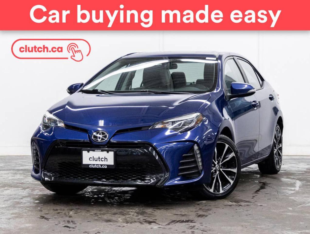 Used 2019 Toyota Corolla SE w/ Upgrade Pkg w/ Power Moonroof, Heated Steering Wheel, Rearview Cam for sale in Toronto, ON