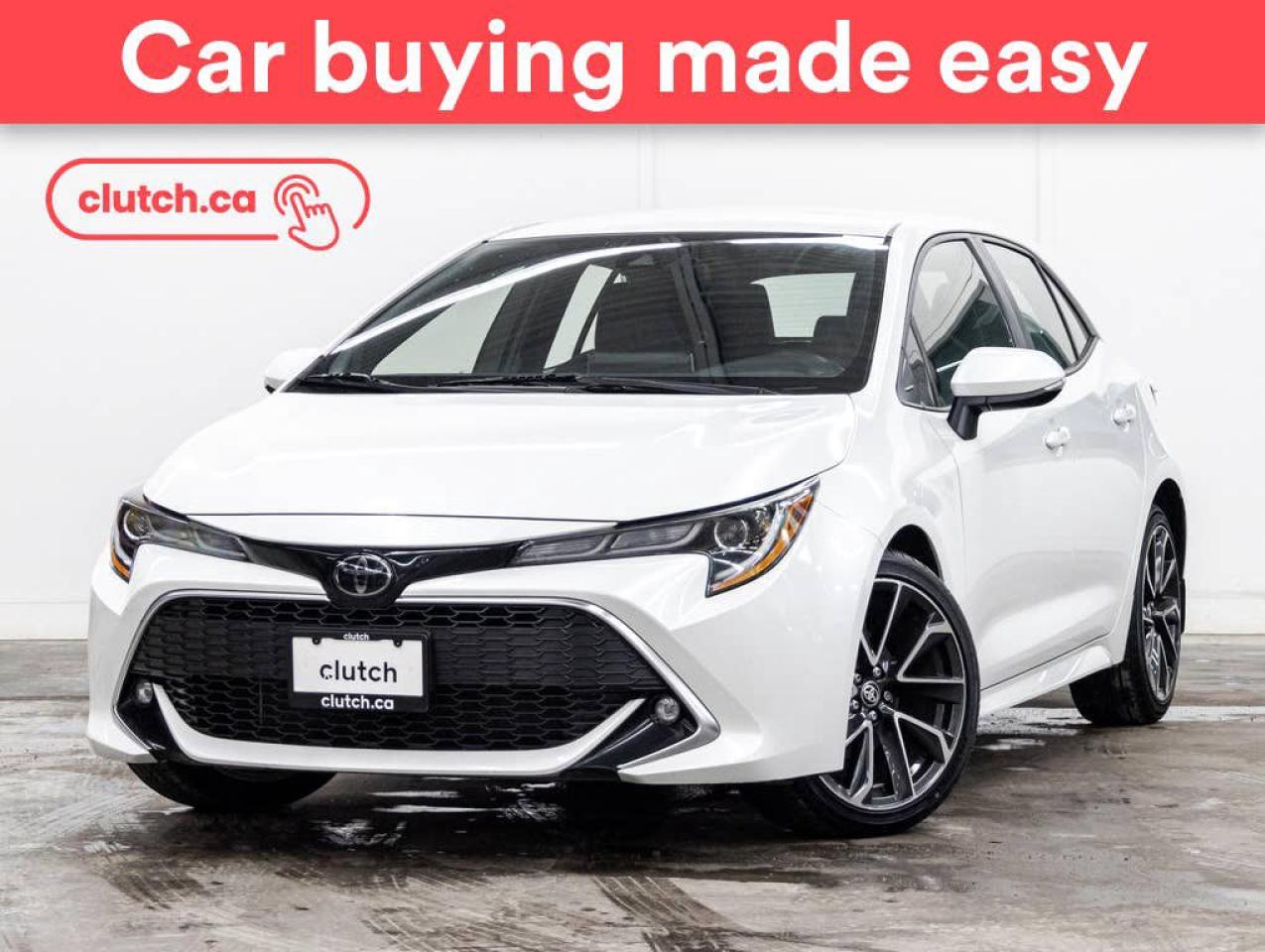 Used 2021 Toyota Corolla Hatchback S w/ XSE Pkg w/Apple CarPlay & Android Auto, Heated Front Seats, Backup Cam for sale in Toronto, ON