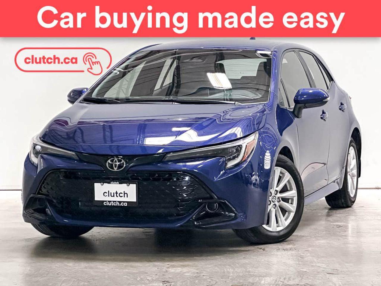 Used 2023 Toyota Corolla Hatchback SE w/ Apple CarPlay, Heated Front Seats, Rearview Cam for sale in Toronto, ON