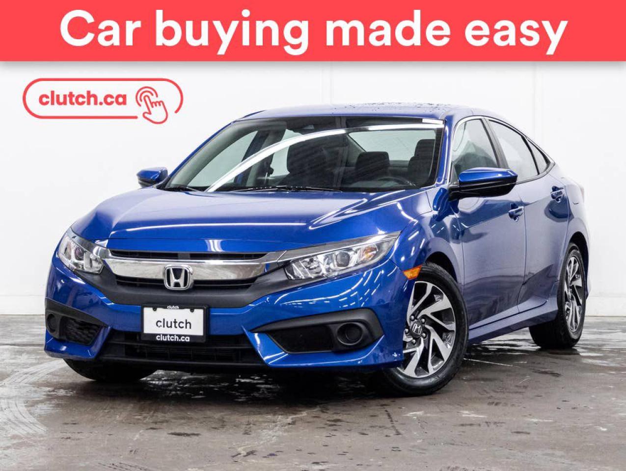 Used 2018 Honda Civic SE w/ Apple CarPlay & Android Auto, Rearview Cam, Heated Front Seats for sale in Toronto, ON