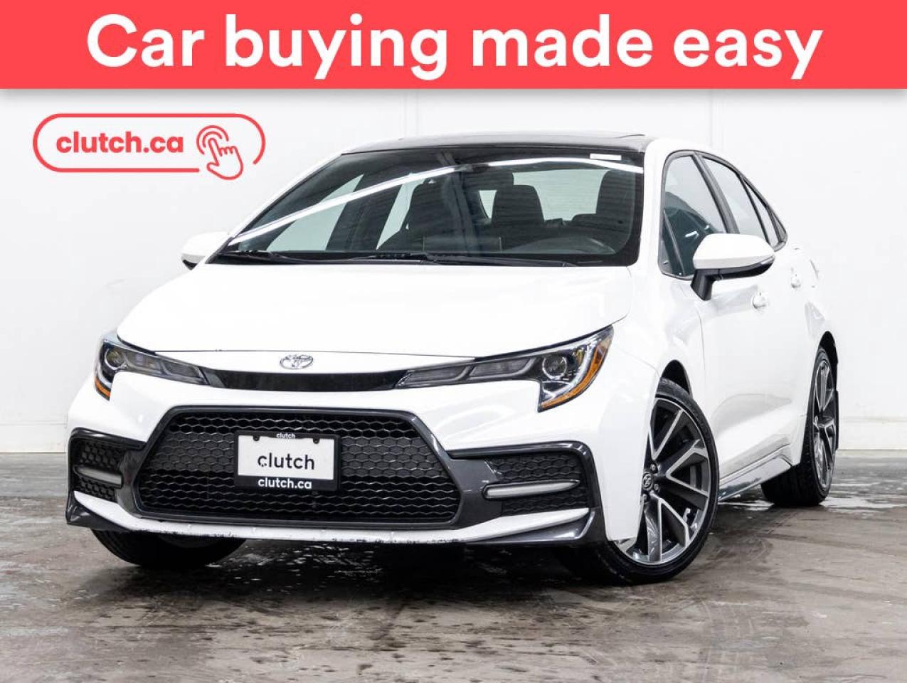 Used 2021 Toyota Corolla SE w/Apple CarPlay & Android Auto, Heated Front Seats, Backup Cam for sale in Toronto, ON