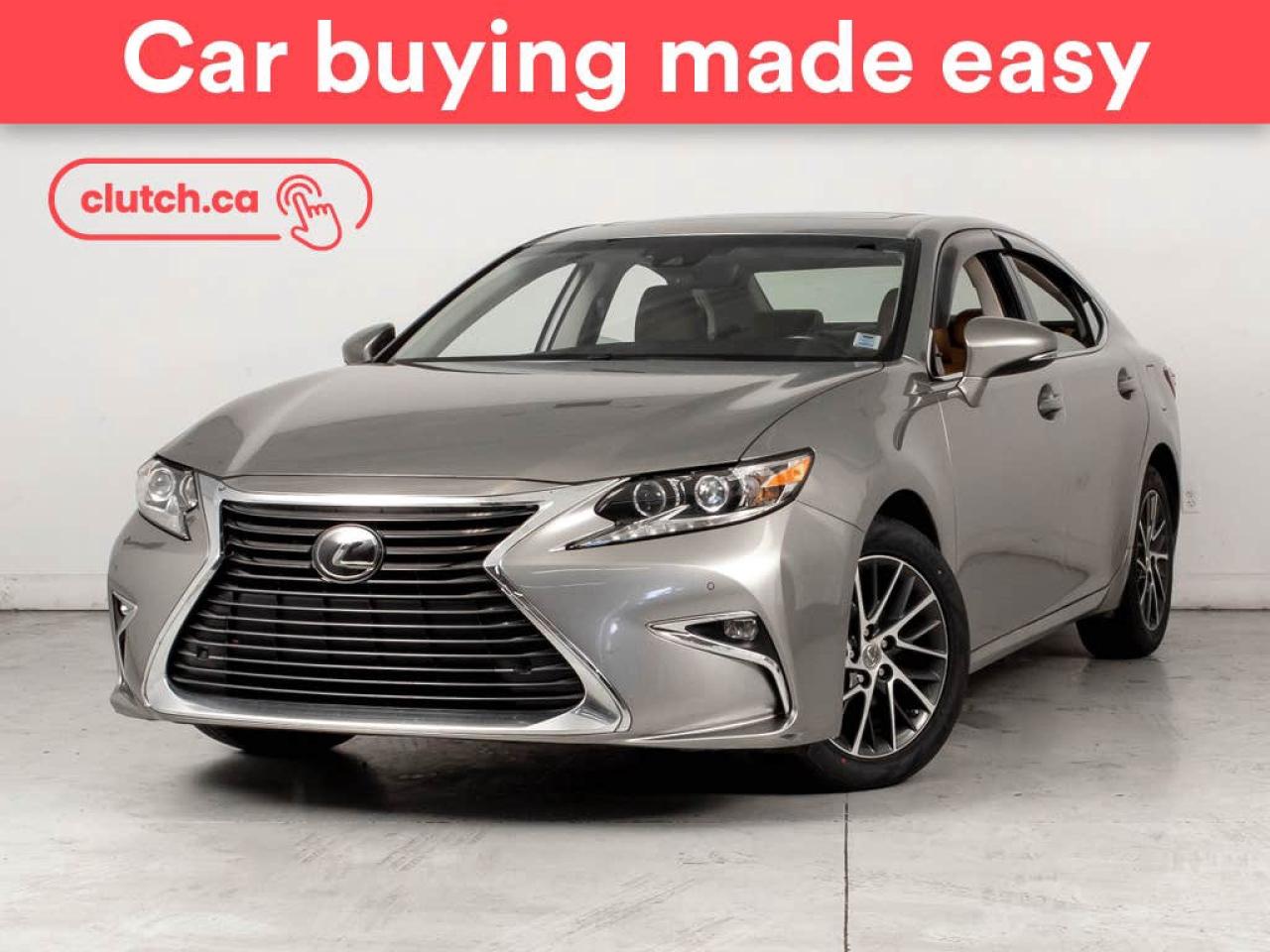 Used 2017 Lexus ES 350 w/ Nav, Power Moonroof, Rearview Cam for sale in Bedford, NS