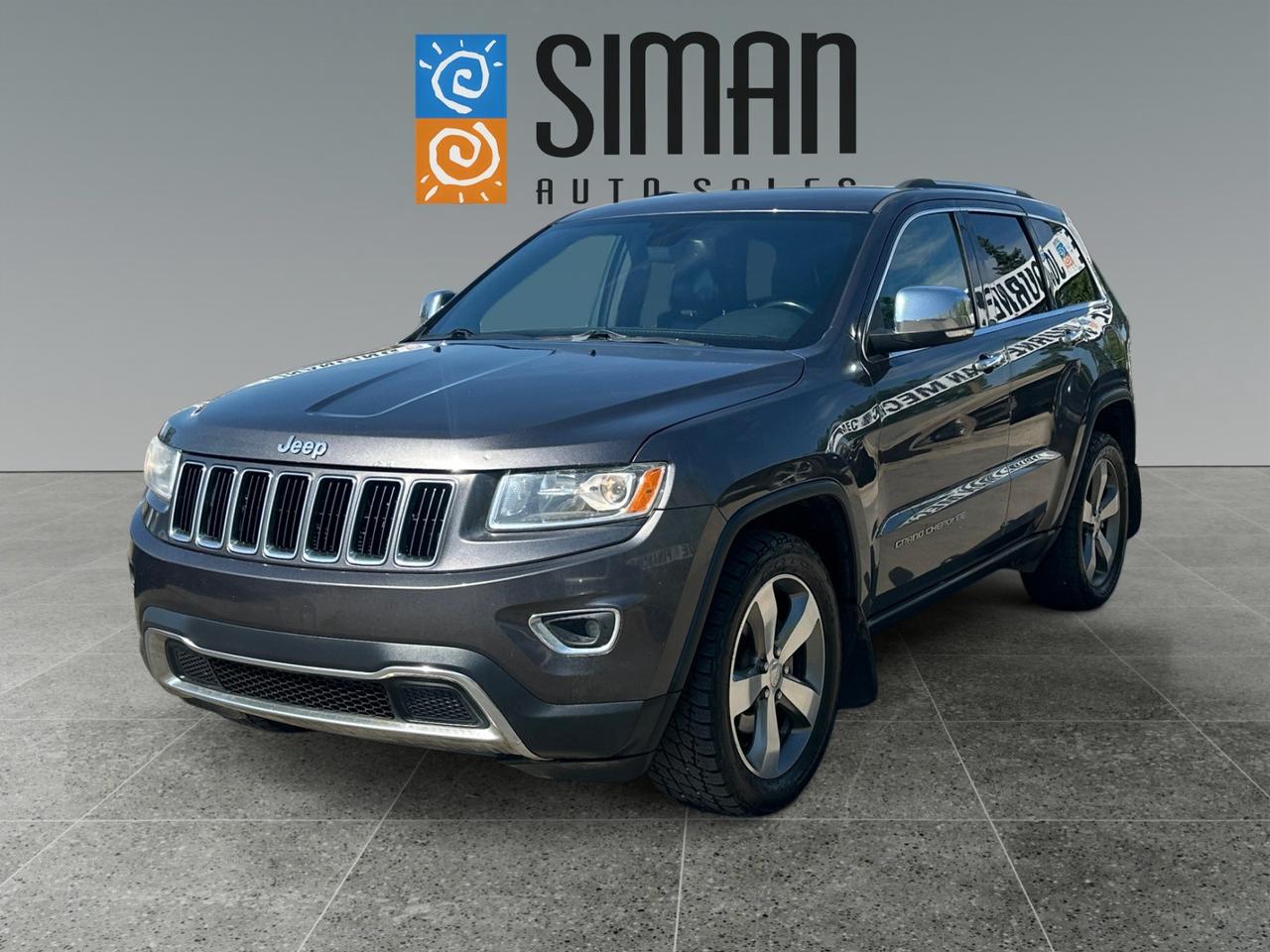 <p><strong>ACCIDENT FREE SASK VEHICLE</strong></p>

<p>Our 2016 Jeep Grand Cherokee has been through a presale inspection and received a full synthetic oil change.<strong>Carfax reports no accidents and always Prairie Province registered.</strong><strong>Financing available,Trades Encouraged, Aftermarket warranties available to fit every need and budget.</strong>If you want a midsize SUV that does a little of everything, the 2016 Jeep Grand Cherokee is a prime candidate. Its well-trimmed cabin provides comfy seating, and it easily masters both off-road trails and daily commutes alike.Every 2016 Jeep Grand Cherokee except for the SRT version comes standard with a 3.6-liter V6 making 295 hp.The 2016 Jeep Grand Cherokee comes with antilock disc brakes, stability and traction control, hill start assist, hill descent control (4WD only; optional on Laredo and standard on the others), front side airbags, side curtain airbags and active front head restraints. A rearview camera is standard from the Limited trim, as are rear parking sensors.When driving, the 2016 Jeep Grand Cherokee delivers satisfactory acceleration. It also provides a quiet, comfortable ride and a commendable sense of stability around turns. The eight-speed automatic transmission is a great ally, as it makes good use of the V6s power and shifts very smoothly. Off-road, the Jeep Grand Cherokee is at the top of the mountain for its class.Standard equipment for the Laredo includes 17-inch alloy wheels, automatic headlights, cruise control, foglights, keyless ignition and entry, dual-zone automatic climate control, a tilt-and-telescoping leather-wrapped steering wheel, Bluetooth phone and audio connectivity and a six-speaker sound system with a 5-inch touchscreen, a USB port and an auxiliary audio jack. The optional 23E package adds roof rails, an eight-way power driver seat (with four-way power lumbar) and satellite radio. Springing for the available Security and Convenience Group gets you a power liftgate, a cargo cover, remote engine start, a 115-volt household-style power outlet, heated front seats and a heated steering wheel. The Laredo with 4WD can also be had with the Off-Road Adventure I Group (skid plates, tow hooks, a two-speed transfer case, Selec-Terrain selectable drive modes, hill descent control, a full-size spare tire and all-terrain tires).The Limited trim level comes standard with 18-inch wheels and the auto-dimming rearview mirror,and it also gets the 23E package and Security and Convenience Group as standard, further adding leather upholstery, an eight-way power passenger seat (with four-way power lumbar), driver memory settings, heated rear seats, additional USB charging connectivity, a rearview camera and rear parking sensors.</p>

<p><span style=color:#3498db><strong>Siman Auto Sales is large enough to make a difference but small enough to care. We are family owned and operated, and have been proudly serving Saskatchewan car buyers since 1998. We offer on site financing, consignment, automotive repair and over 90 preowned vehicles to choose from.</strong></span></p>
