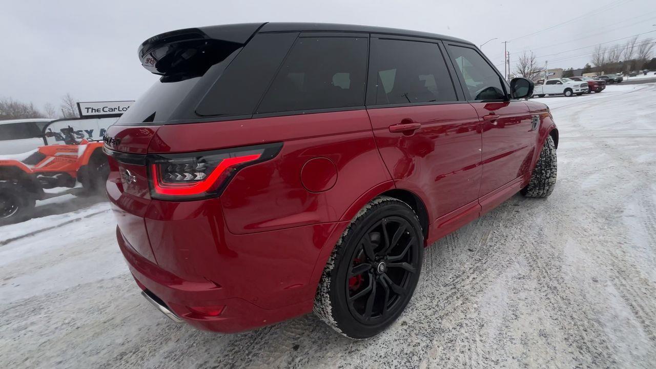 2020 Land Rover Range Rover Sport SVR AWD,  MOONROOF, HEATED LEATHER SEATS, POWER LIFTGATE, BACK UP CAM, NAV!! Photo
