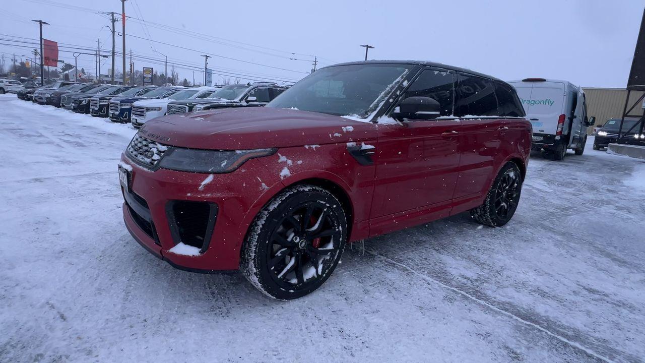 2020 Land Rover Range Rover Sport SVR AWD,  MOONROOF, HEATED LEATHER SEATS, POWER LIFTGATE, BACK UP CAM, NAV!! Photo