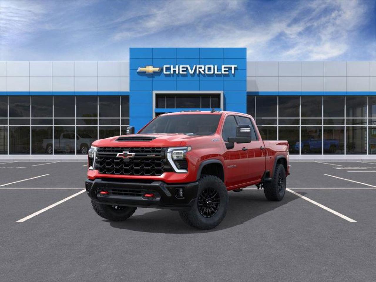 New 2025 Chevrolet Silverado 2500 HD ZR2 Preferred Equipment Group 3LT|PWR SUNROOF|TECH PKG|HEAVY DUTY FRONT SPRINGS|REAR AXLE - 3.42 RATIO|GVWR: 5,148 KG (11,350 LB)|DURAMAX 6.6L V8 TURBO DIESEL|ALLISON 10-SPD  TRANS.|MULTI-FLEX TAILGATE|HI for sale in Tillsonburg, ON