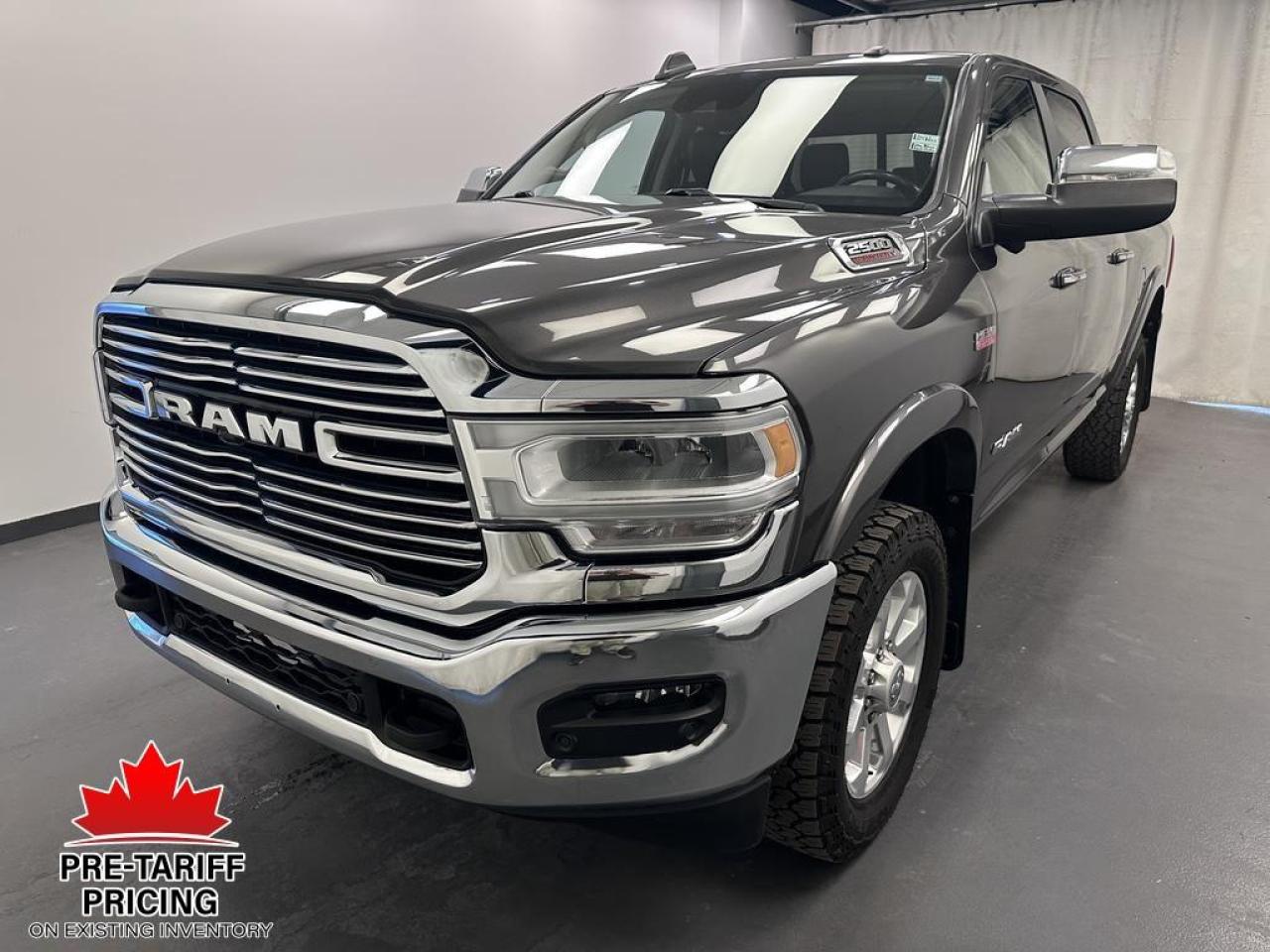 Used 2019 RAM 2500 Laramie 6.4L HEMI - Power Side Steps - 5th Wheel/Gooseneck Prep - 12 Screen - Vented & Heated Leather Seats for sale in Lethbridge, AB