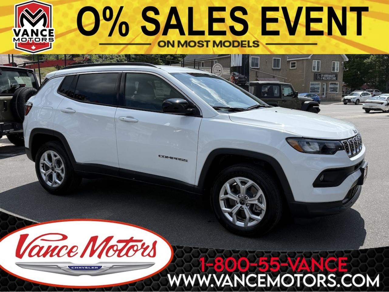 New 2025 Jeep Compass NORTH 4X4 for sale in Bancroft, ON