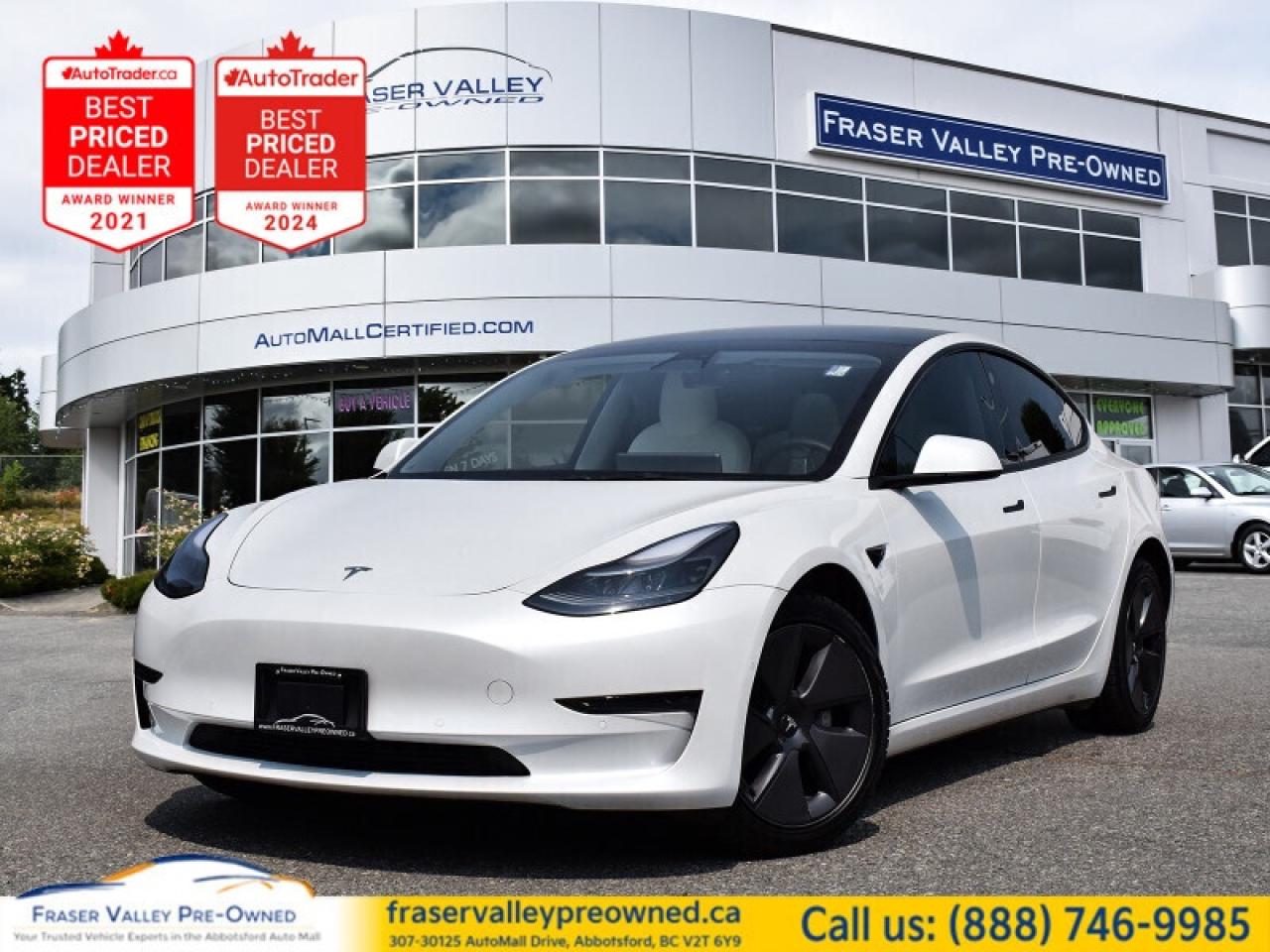 Used 2022 Tesla Model 3 Standard Range Plus RWD  **Blow Out Price!** for sale in Abbotsford, BC