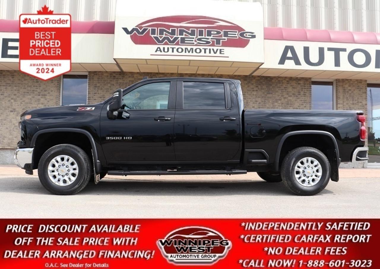 Used 2024 Chevrolet Silverado 3500HD LT2 Z71 OFF RD 6.6L DURAMAX 4X4, LOADED, AS NEW! for sale in Headingley, MB