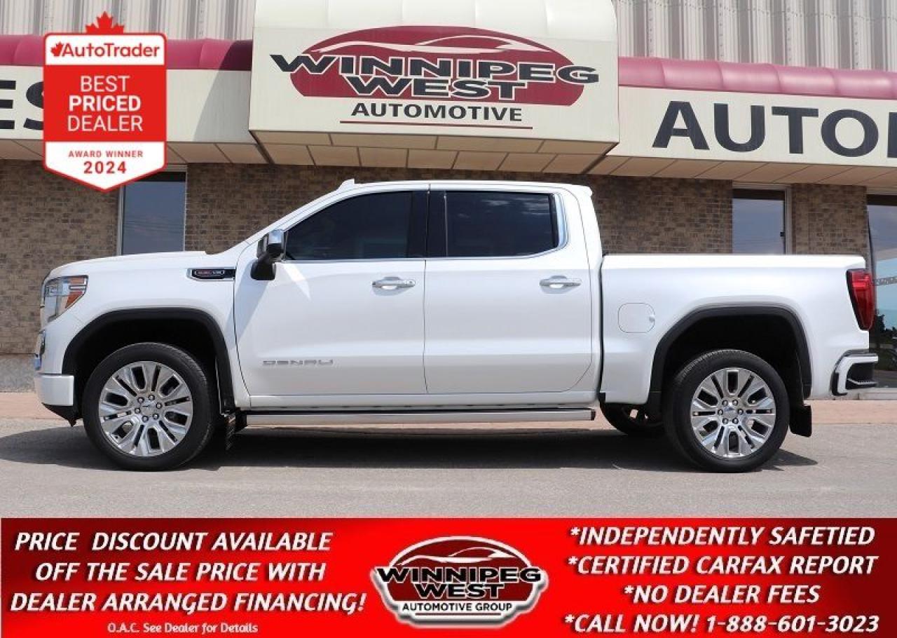 Used 2021 GMC Sierra 1500 DENALI ULTIMATE 6.2L 4X4, ALL OPTIONS, AS NEW! for sale in Headingley, MB