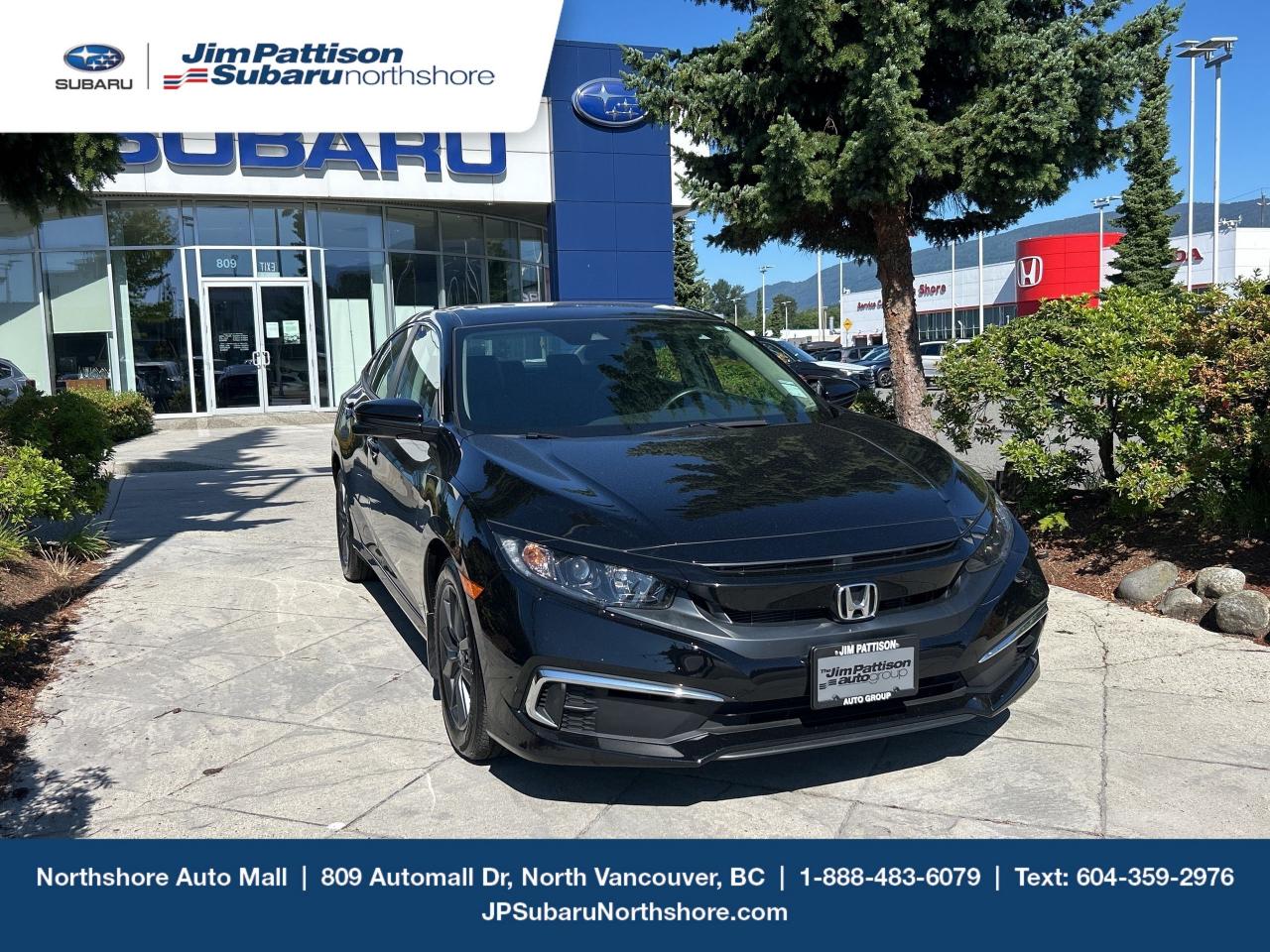 Used 2021 Honda Civic Sedan EX CVT for sale in North Vancouver, BC