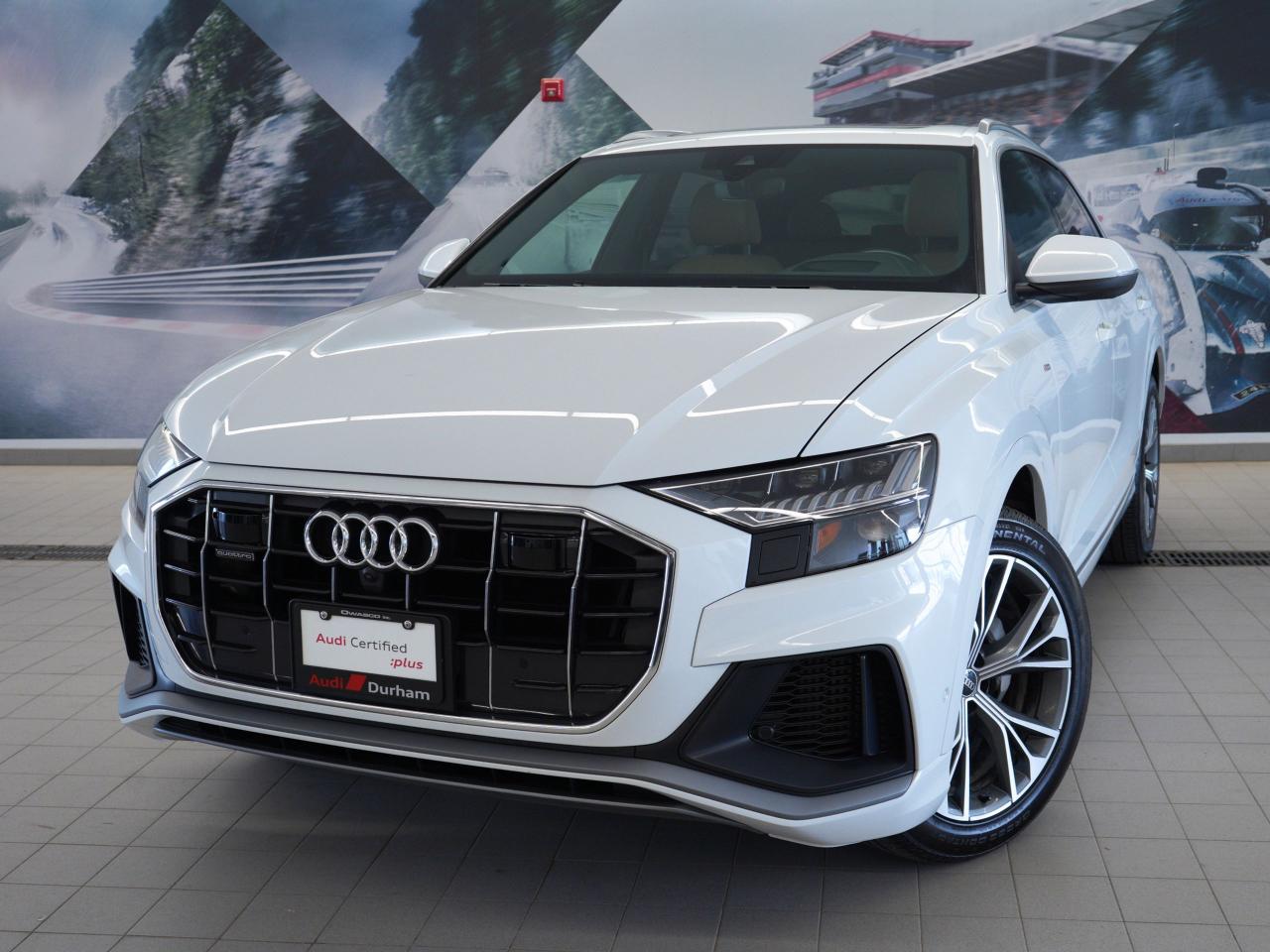 Used 2021 Audi Q8 3.0T Technik + Massage Seats | Driver Assist for sale in Whitby, ON