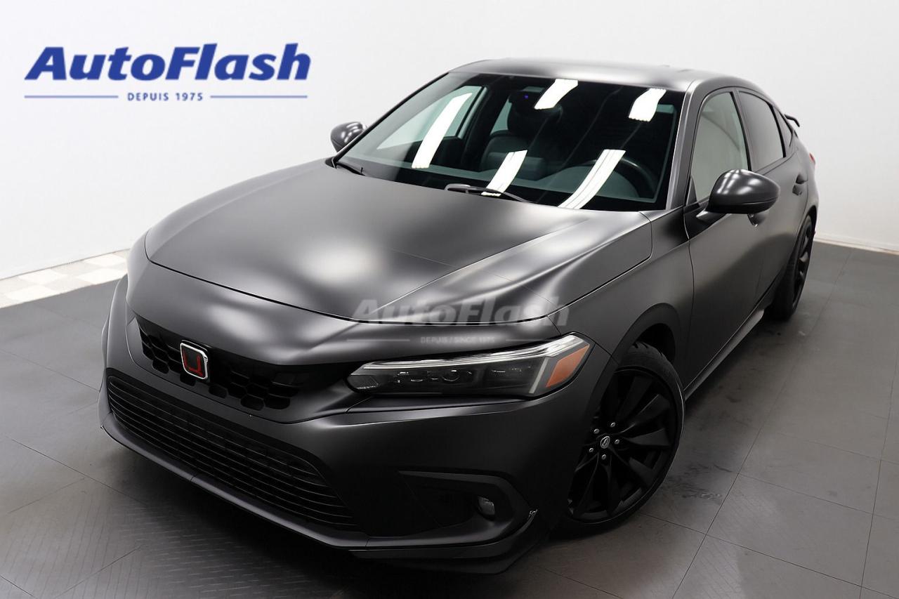Used 2023 Honda Civic Hatchback SPORT TOURING, TURBO, CUIR, TOIT OUVRANT, CARPLAY for sale in Saint-Hubert, QC