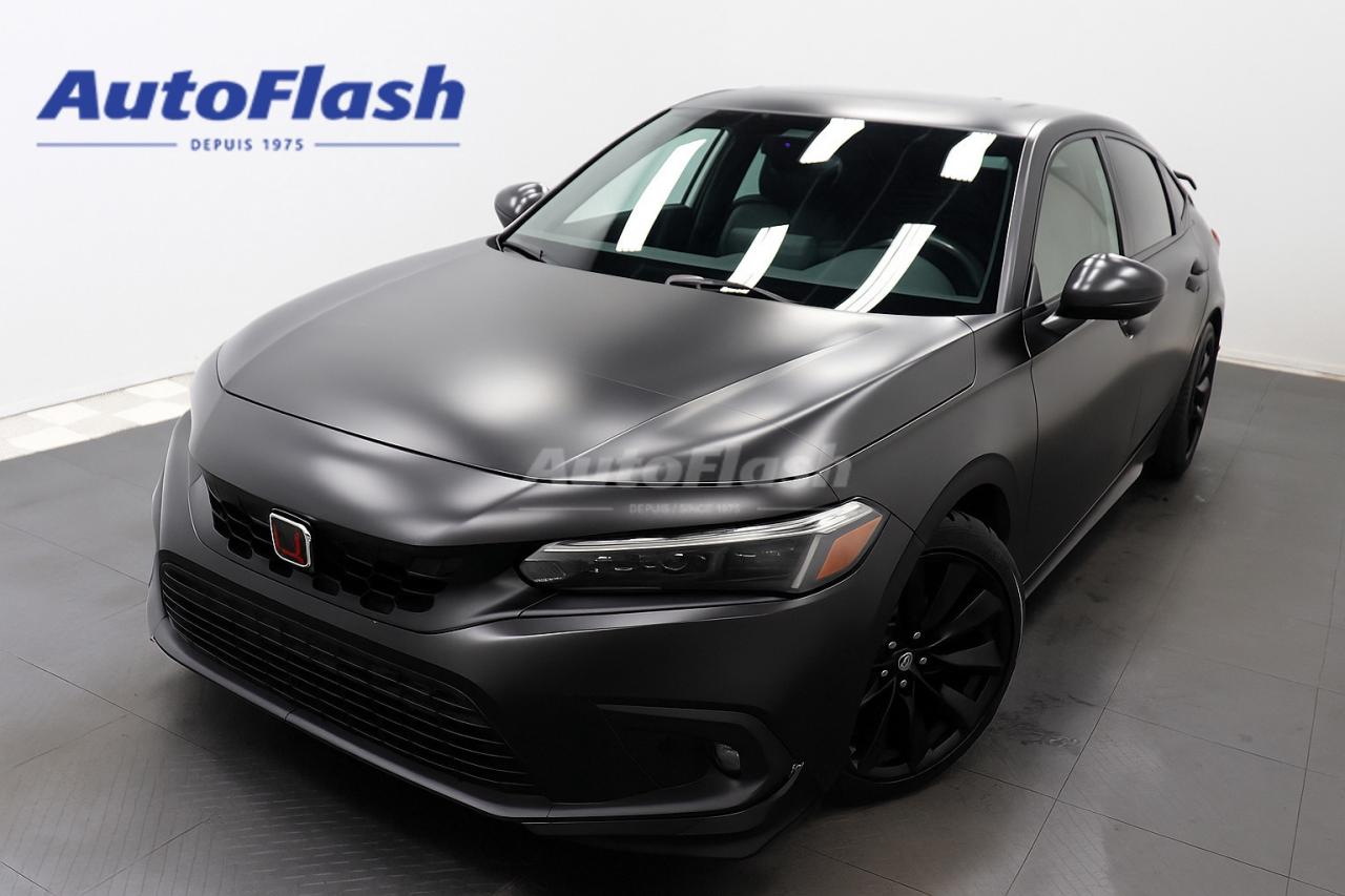 Used 2023 Honda Civic Hatchback SPORT TOURING, TURBO, CUIR, TOIT OUVRANT, CARPLAY for sale in Saint-Hubert, QC