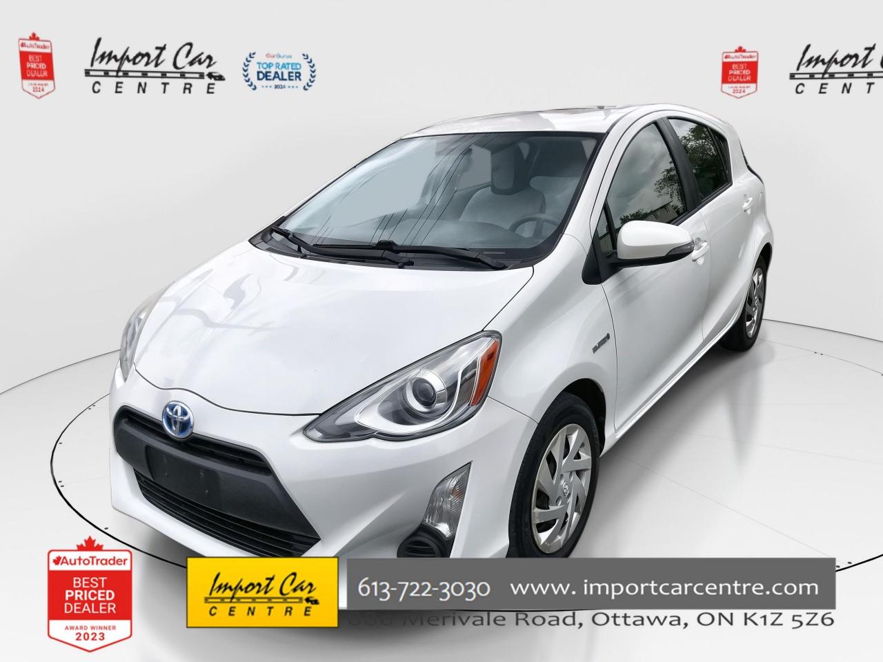 Used 2015 Toyota Prius c PRIUS C HYBRID, ONLY 119KKMS!! for sale in Ottawa, ON