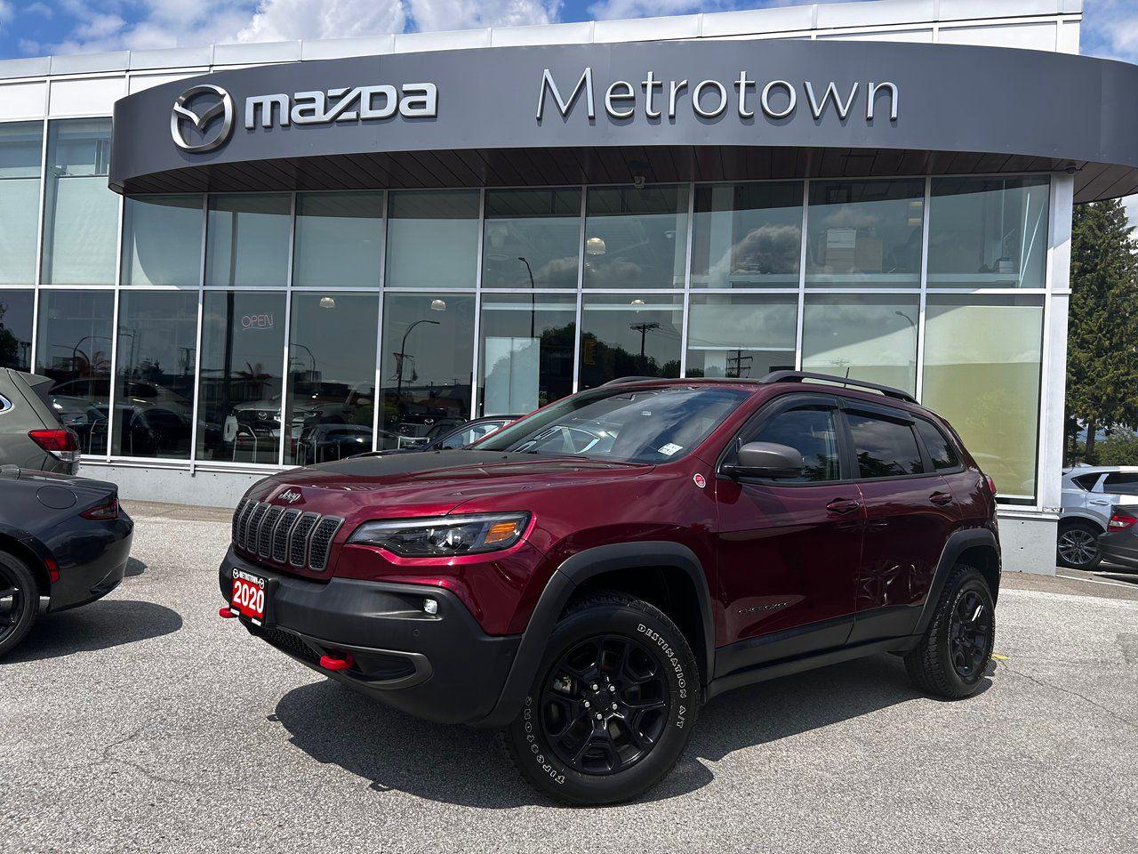 Used 2020 Jeep Cherokee 4x4 Trailhawk Elite for sale in Burnaby, BC
