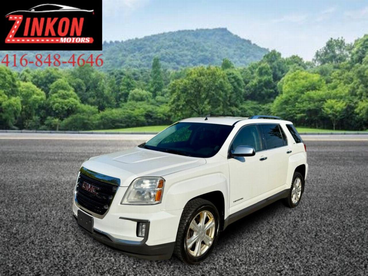 Used 2016 GMC Terrain SLT | ONE OWNER | CLEAN CARFAX | V6 | AWD | LEATHER | REMOTE STARTER | POWER SEATS | BACK-UP CAM | for sale in Pickering, ON