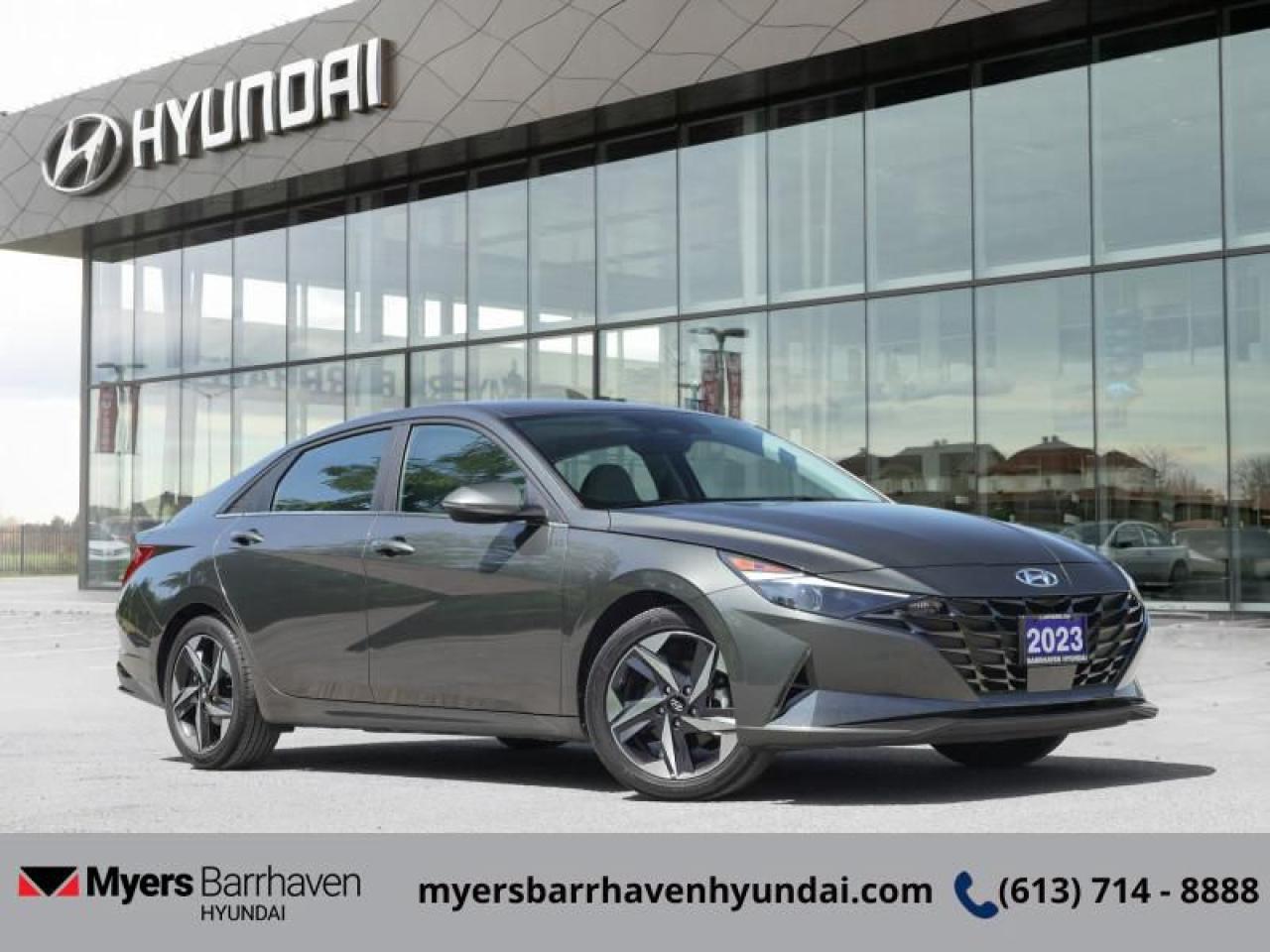 Used 2023 Hyundai Elantra Luxury w/Two-Tone  - Leather Seats for sale in Nepean, ON