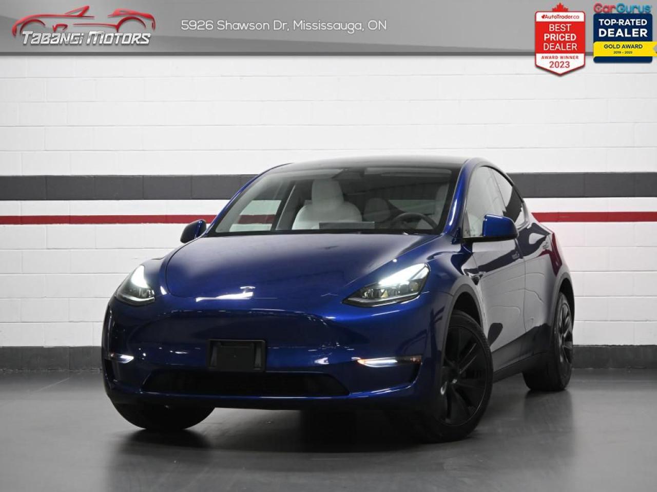 Used 2024 Tesla Model Y Long Range   No Accident White Leather Dual Motor Autopilot Navigation Glass Roof for sale in Mississauga, ON