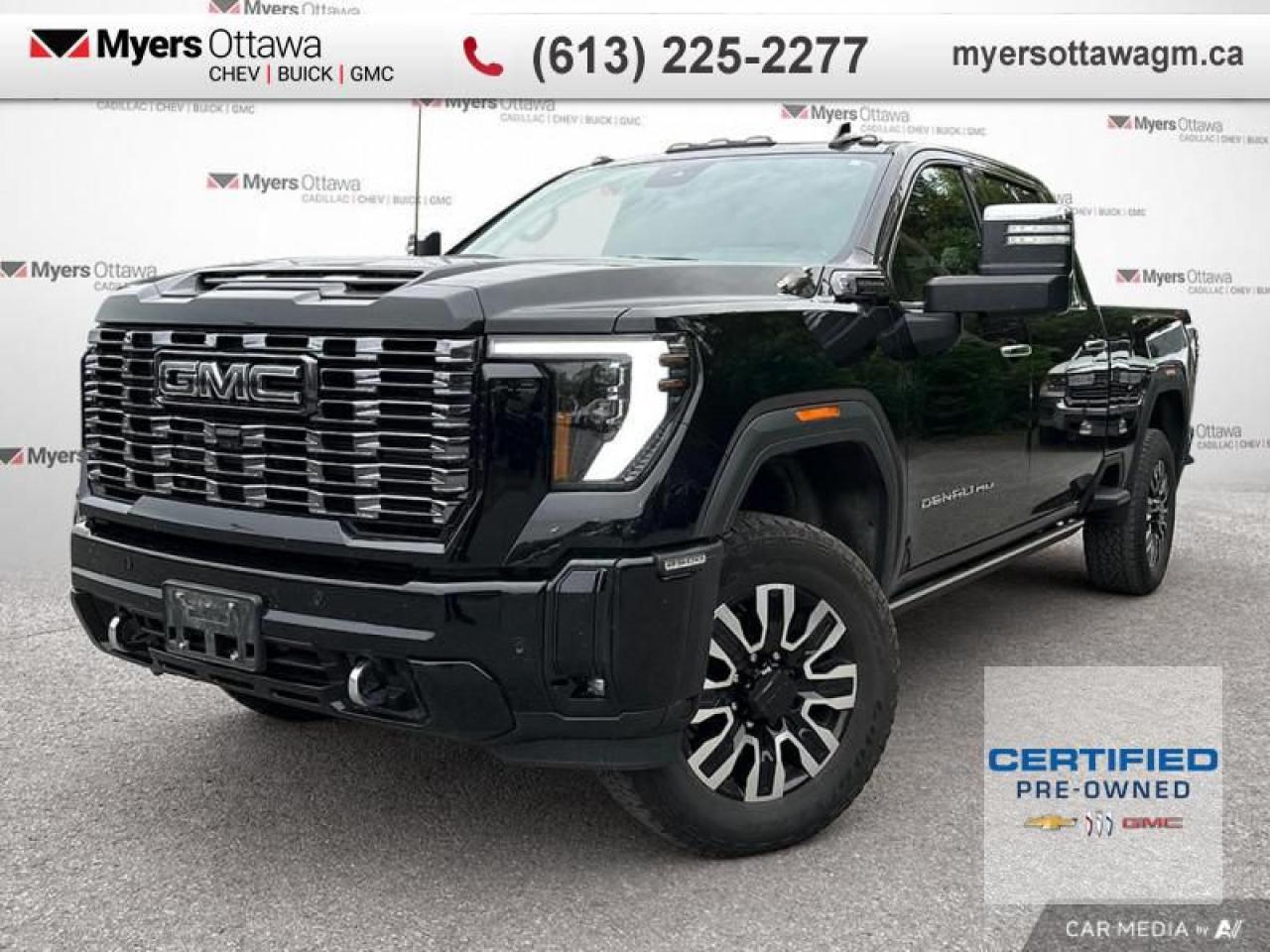 Used 2025 GMC Sierra 2500 HD Denali Ultimate  ULTIMATE 2500 DURAMAX! MINT for sale in Ottawa, ON