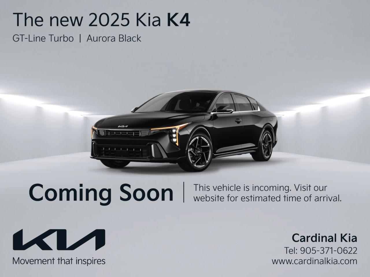 New 2025 Kia K4 GT-LINE TURBO for sale in Niagara Falls, ON