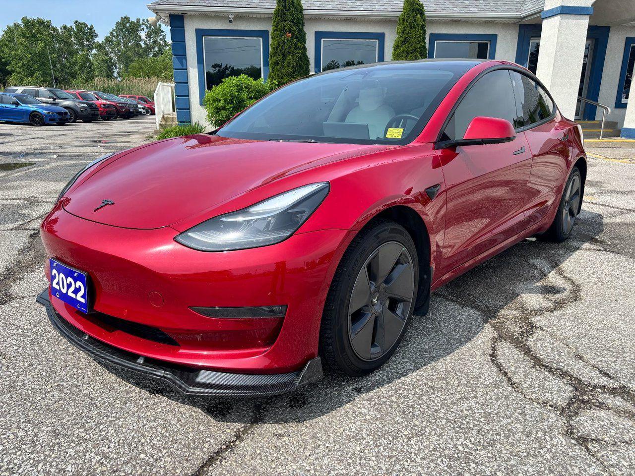 Used 2022 Tesla Model 3 LONG RANGE for sale in Essex, ON
