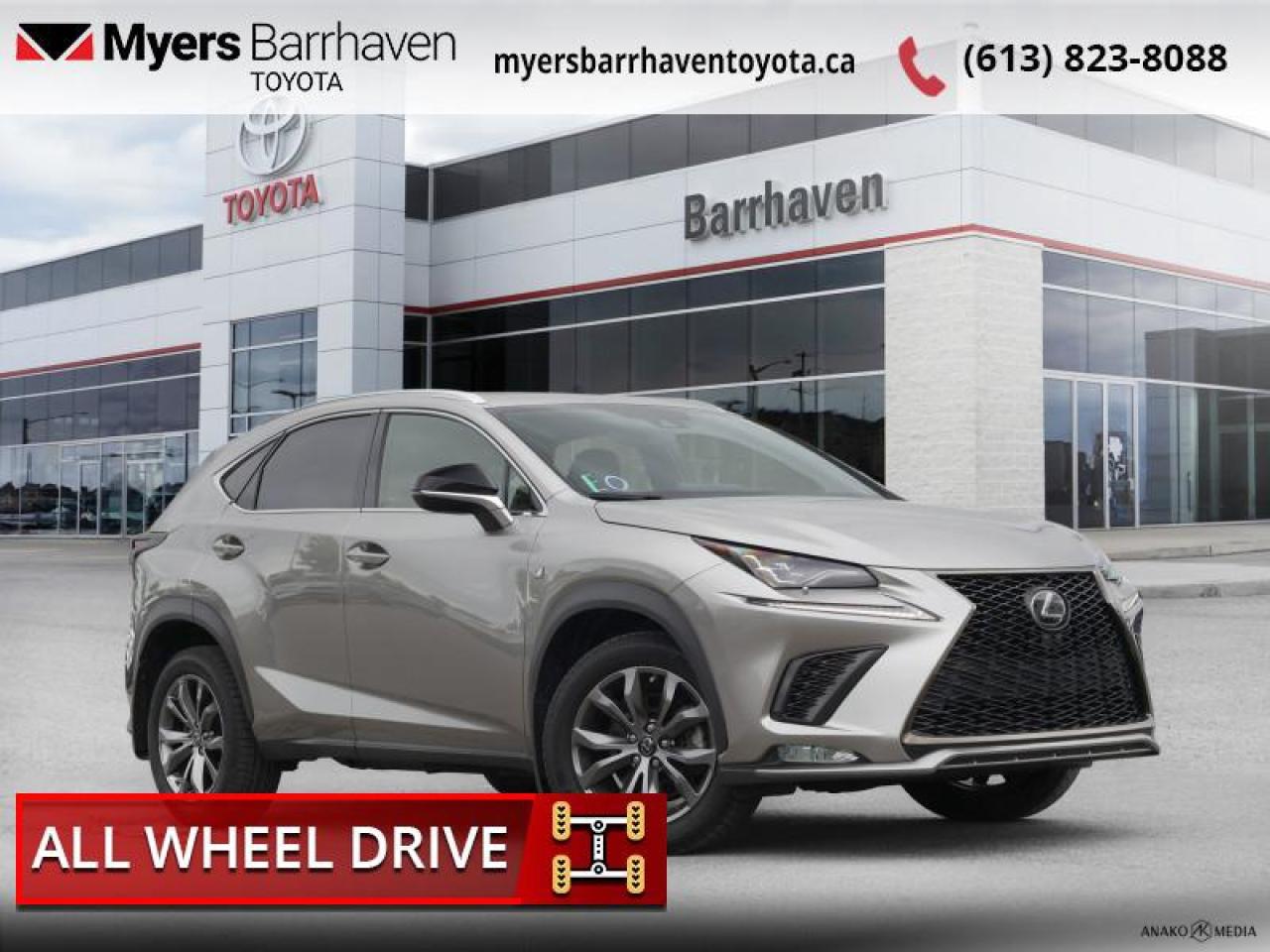 Used 2020 Lexus NX 300  - Heated Seats -  Navigation - $308 B/W for sale in Ottawa, ON