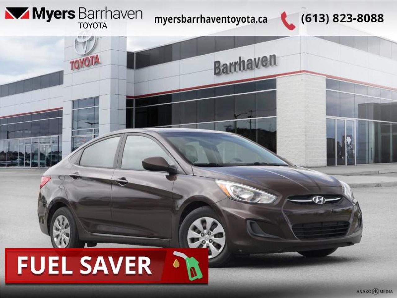 Used 2016 Hyundai Accent GL  - Bluetooth -  Heated Seats - $118 B/W for sale in Ottawa, ON