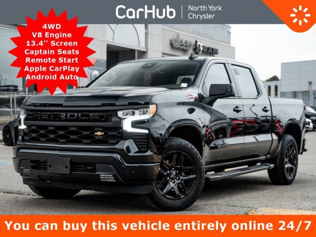 Used 2023 Chevrolet Silverado 1500 4WD RST V8 13.4'' Screen Captain Seats  Remote Start for sale in Thornhill, ON