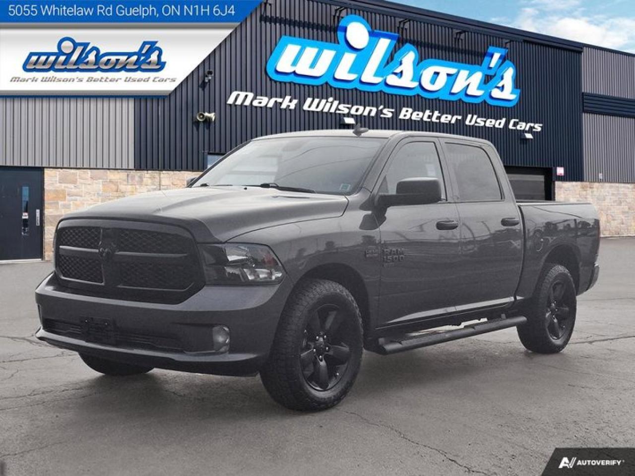 Used 2022 RAM 1500 Classic ExpressCrew 4X4 | 5.7L Hemi | 3.92 Ratio | Trailer Brake Control | Heated Wheel + Seats | and More ! for sale in Guelph, ON