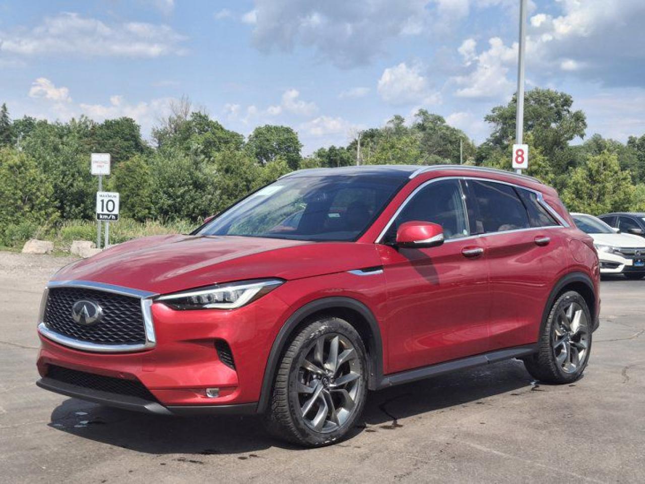 Used 2020 Infiniti QX50 Sensory AWD | Leather | Sunroof | Nav | Cooled + Heated Seats | Adaptive Cruise | Bose Audio & More! for sale in Guelph, ON
