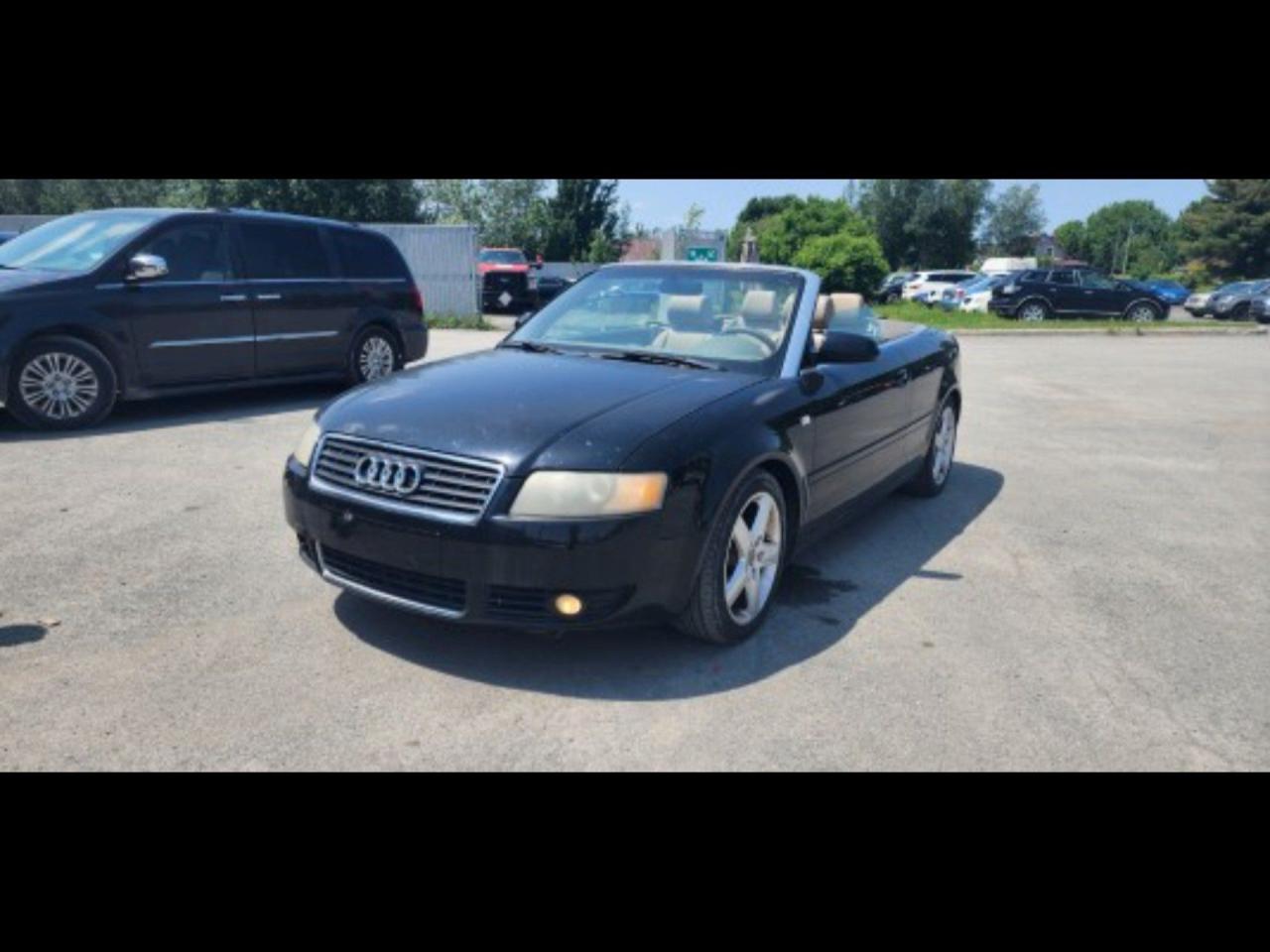 Used 2003 Audi A4 1.8T Cabriolet for sale in Drummondville, QC