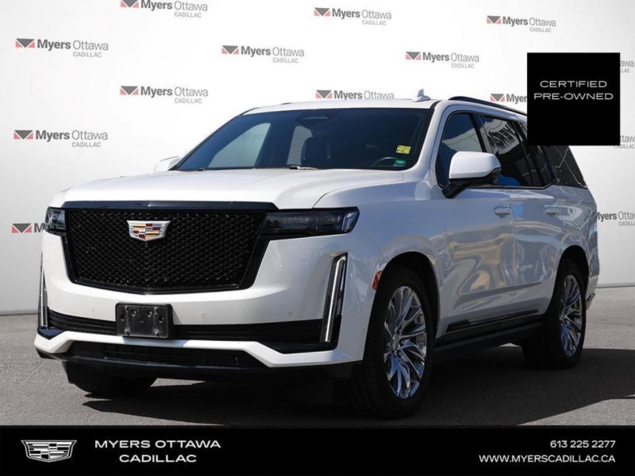 Used 2021 Cadillac Escalade Sport Platinum  SPORT PLATINUM, NIGHT VISION, 12 SPOKE WHEELS for sale in Ottawa, ON