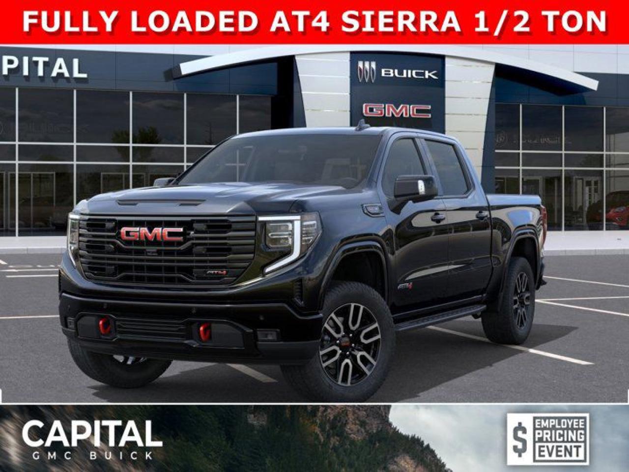New 2025 GMC Sierra 1500 Crew Cab AT4 for sale in Edmonton, AB