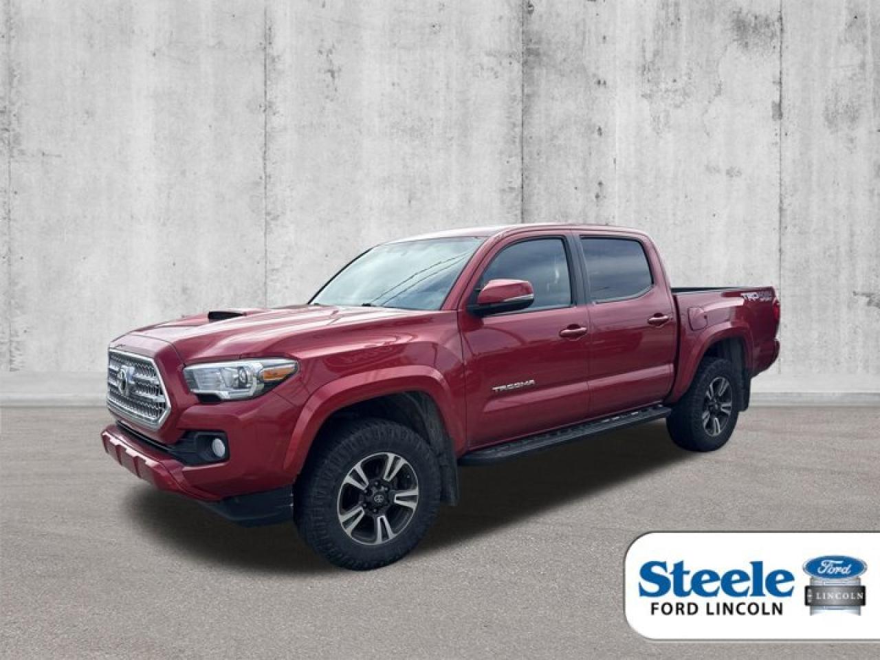 Red2017 Toyota Tacoma TRD Off-Road V64WD 6-Speed Automatic 3.5L V6 DOHC 24V LEV3-ULEV70 278hpVALUE MARKET PRICING!!, 4WD.ALL CREDIT APPLICATIONS ACCEPTED! ESTABLISH OR REBUILD YOUR CREDIT HERE. APPLY AT https://steeleadvantagefinancing.com/6198 We know that you have high expectations in your car search in Halifax. So if youre in the market for a pre-owned vehicle that undergoes our exclusive inspection protocol, stop by Steele Ford Lincoln. Were confident we have the right vehicle for you. Here at Steele Ford Lincoln, we enjoy the challenge of meeting and exceeding customer expectations in all things automotive.
