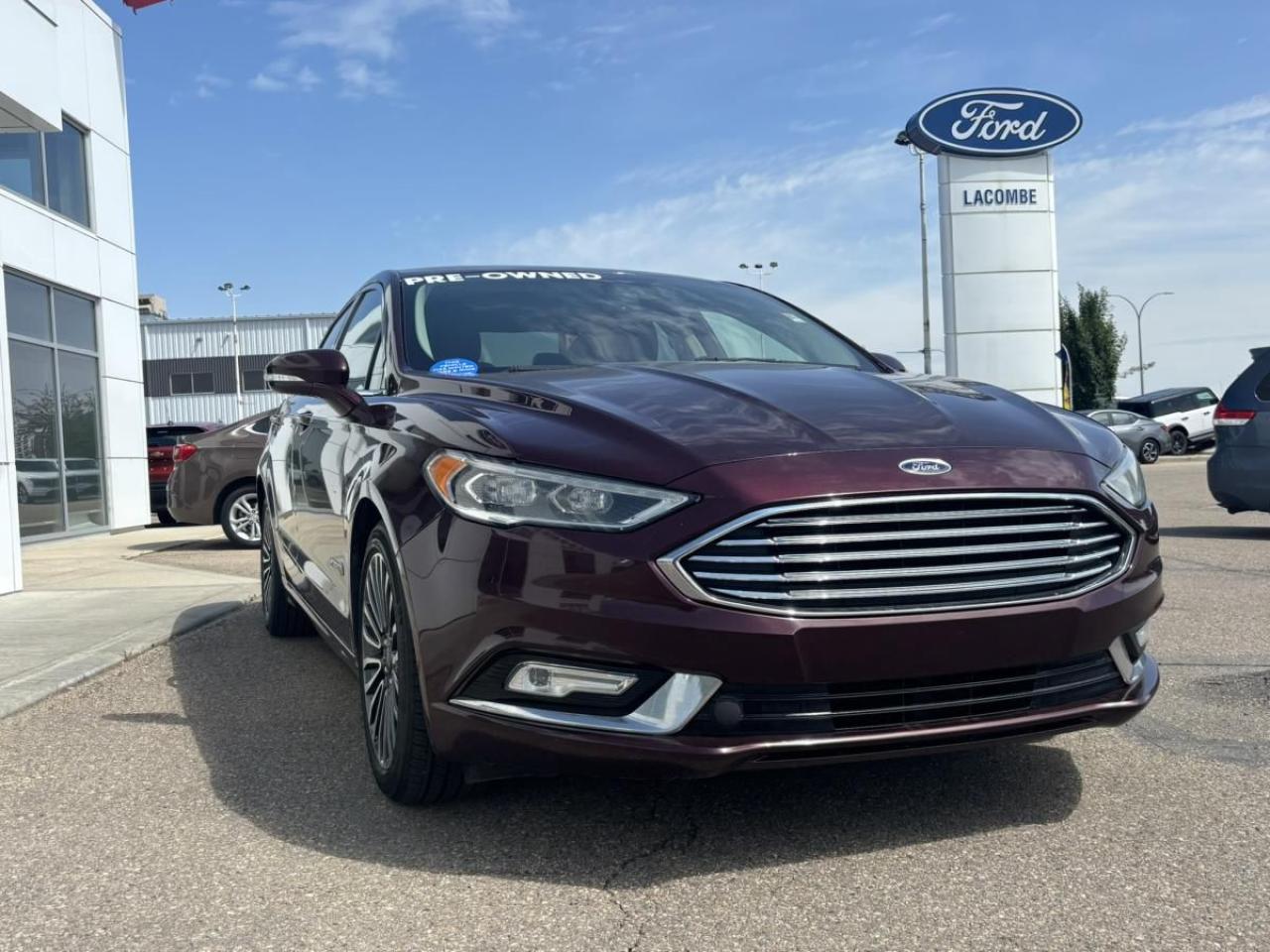 Used 2018 Ford Fusion HYBRID for sale in Lacombe, AB