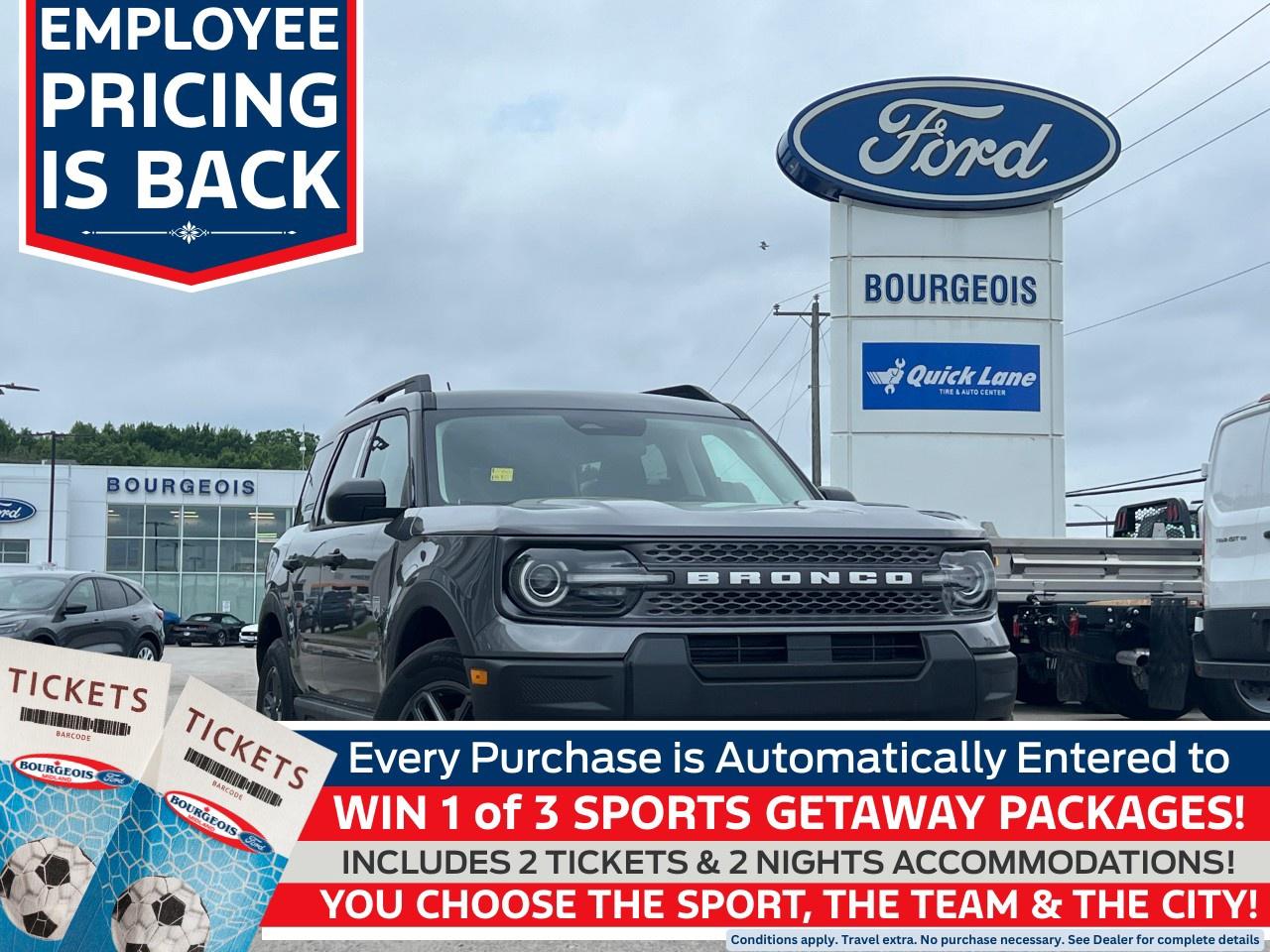 New 2025 Ford Bronco Sport Big Bend 4x4 for sale in Midland, ON