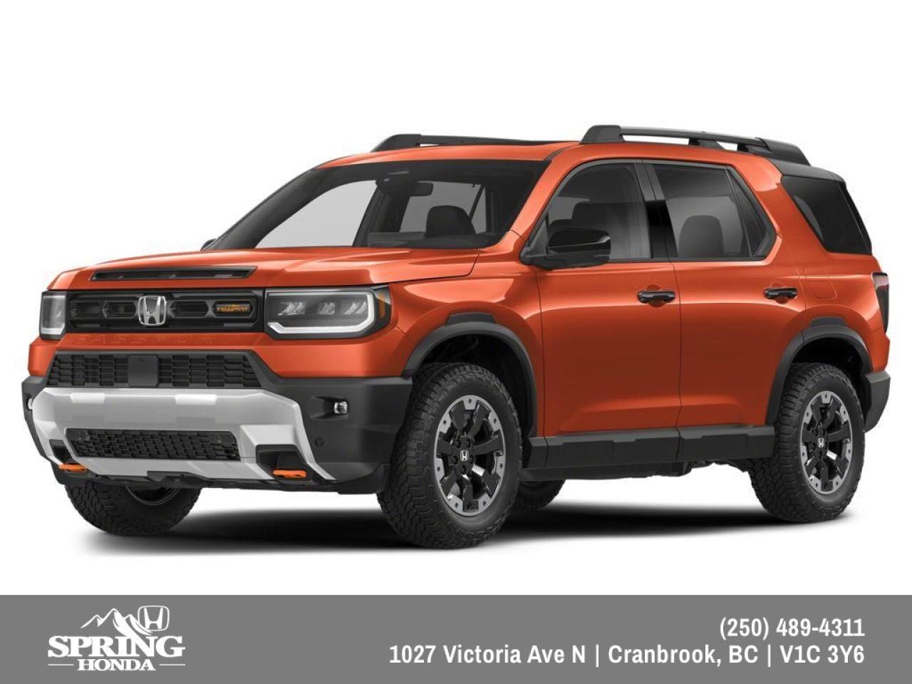 New 2026 Honda Passport TrailSport Touring for sale in Cranbrook, BC