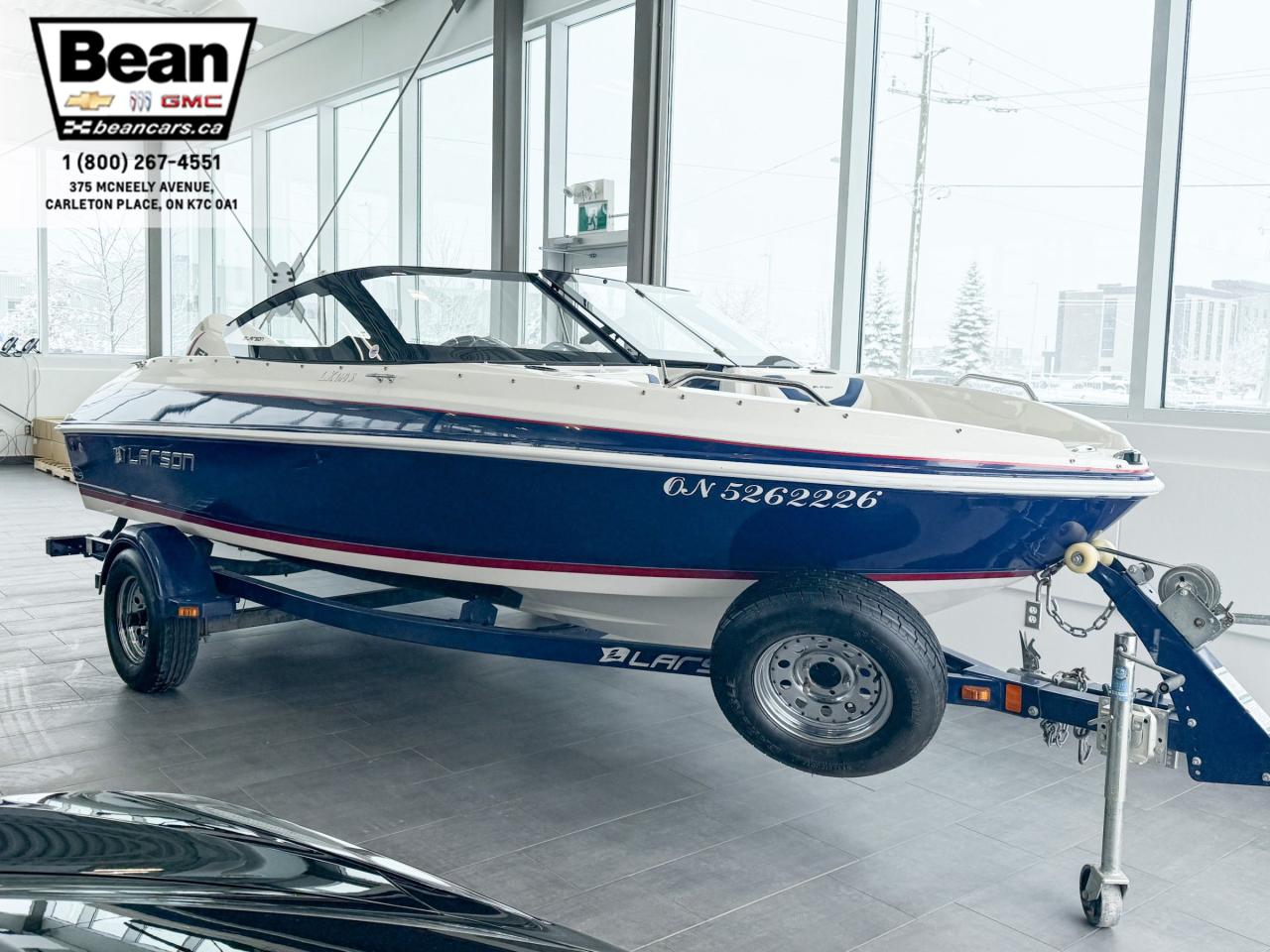 Used 2015 Larson LARSON LX160 2015 LARSON LX 160 BOWRIDER, 90HP EVINRUDE ENGINE, 6 PASSENGERS for sale in Carleton Place, ON