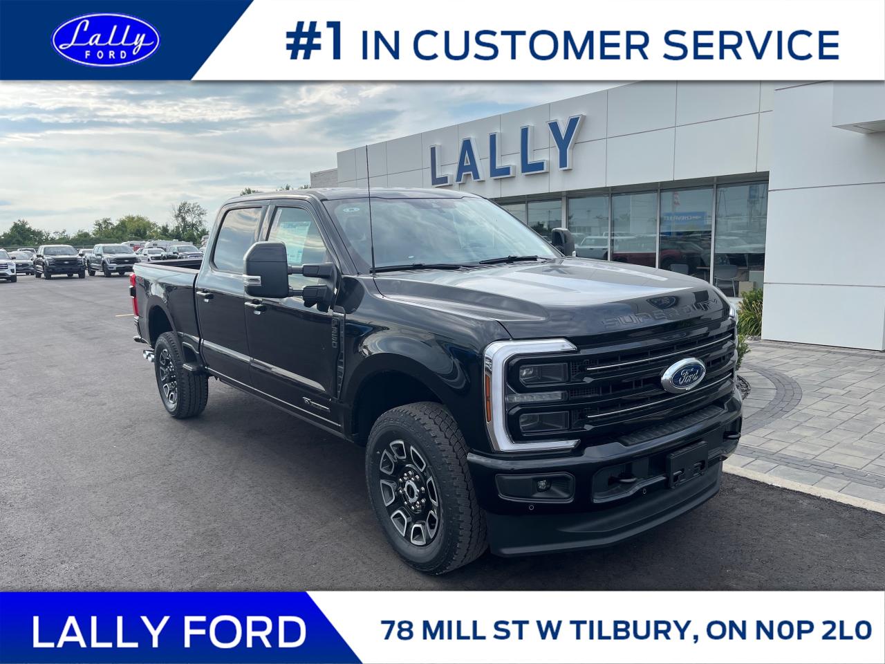 New 2025 Ford F-350 Platinum for sale in Tilbury, ON