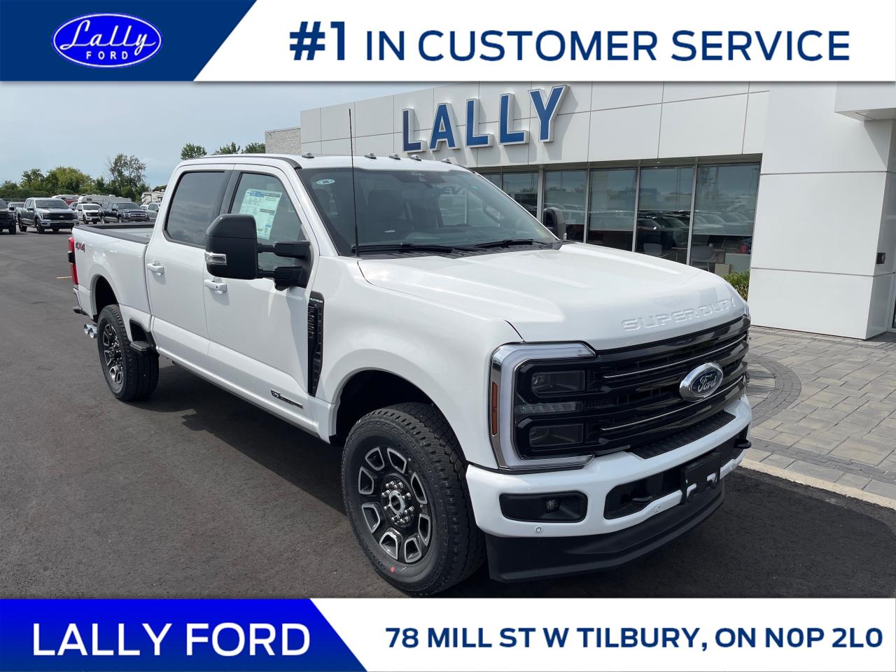 New 2025 Ford F-350 Platinum for sale in Tilbury, ON