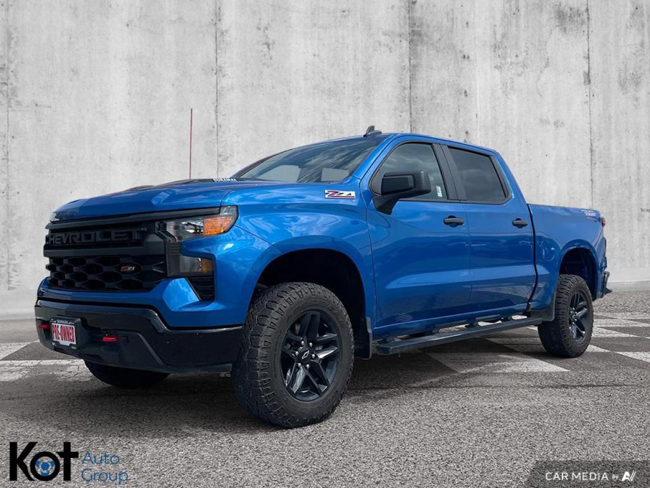 Used 2022 Chevrolet Silverado 1500 Custom Trail Boss | Duramax 3.0L Turbo Diesel | Remote Start | Apple CarPlay & Android Auto | Bluetooth for sale in Kelowna, BC