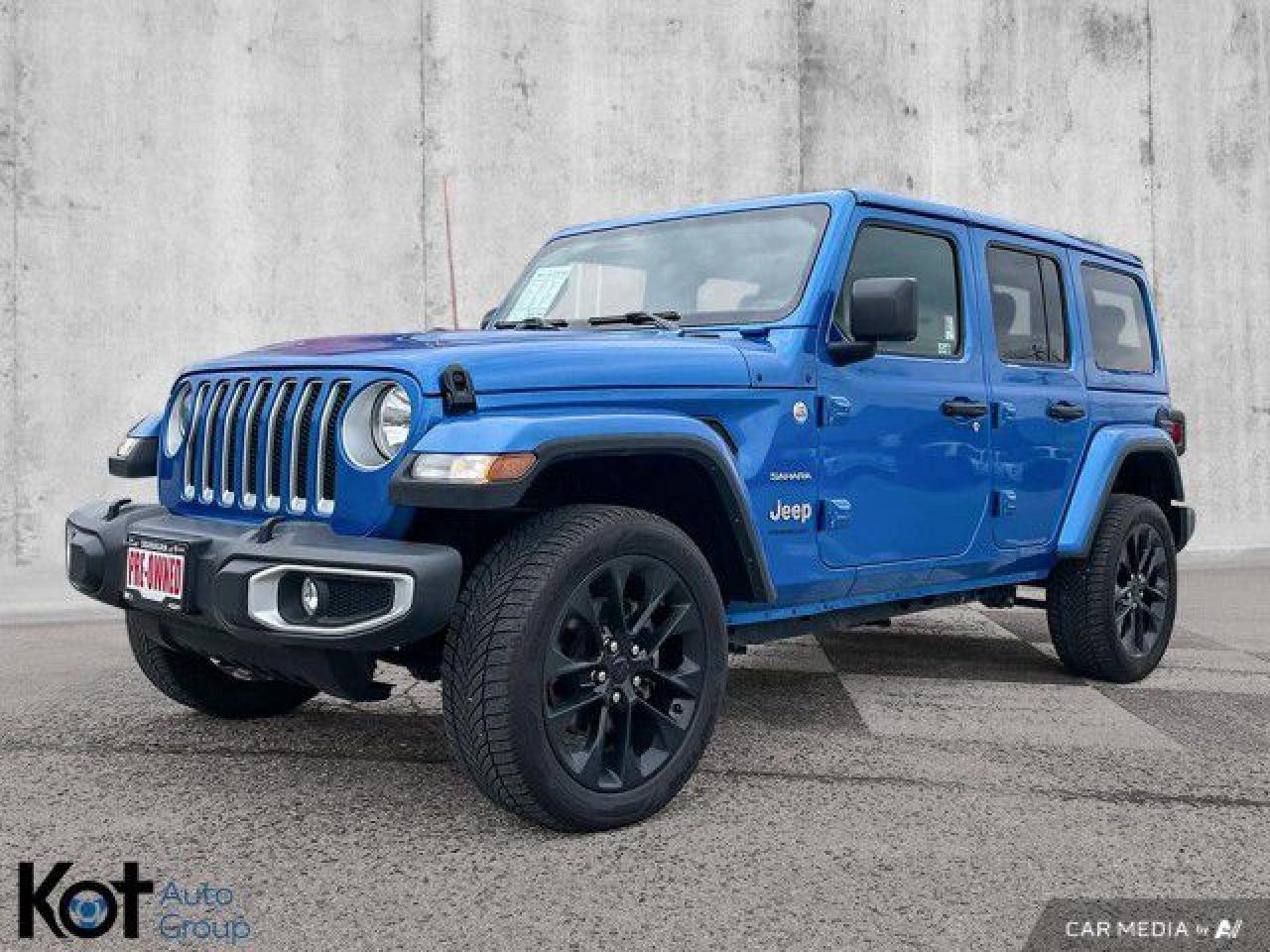 Used 2023 Jeep Wrangler Sahara | Alpine Premium Sound System | Apple CarPlay & Android Auto | Bluetooth for sale in Kelowna, BC