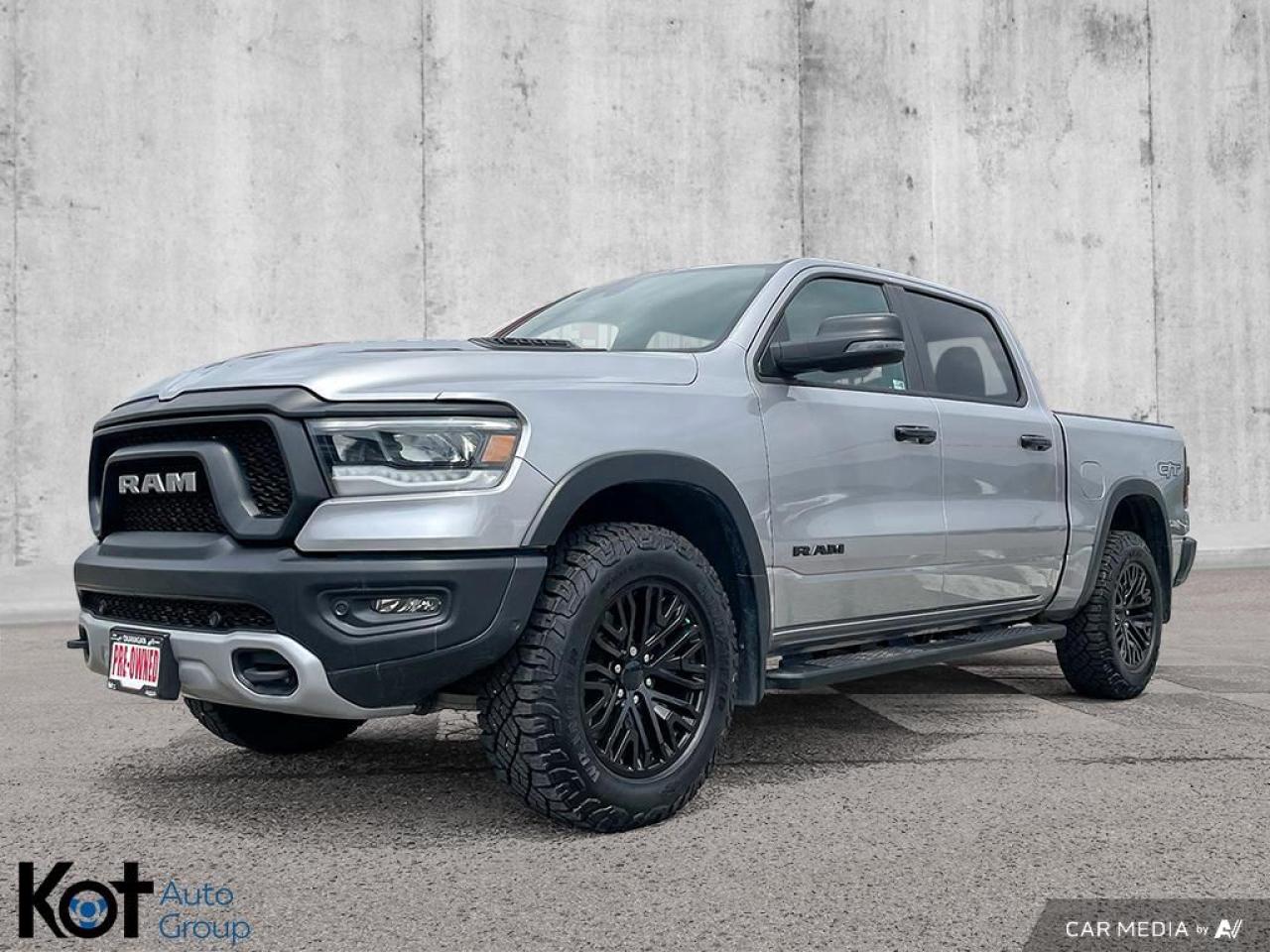 Used 2024 RAM 1500 Rebel | 5'7 Box | 5.7L HEMI V8 | hardon/kardon Premium Sound System | Heated & Ventilated Seats | Remote Start for sale in Kelowna, BC