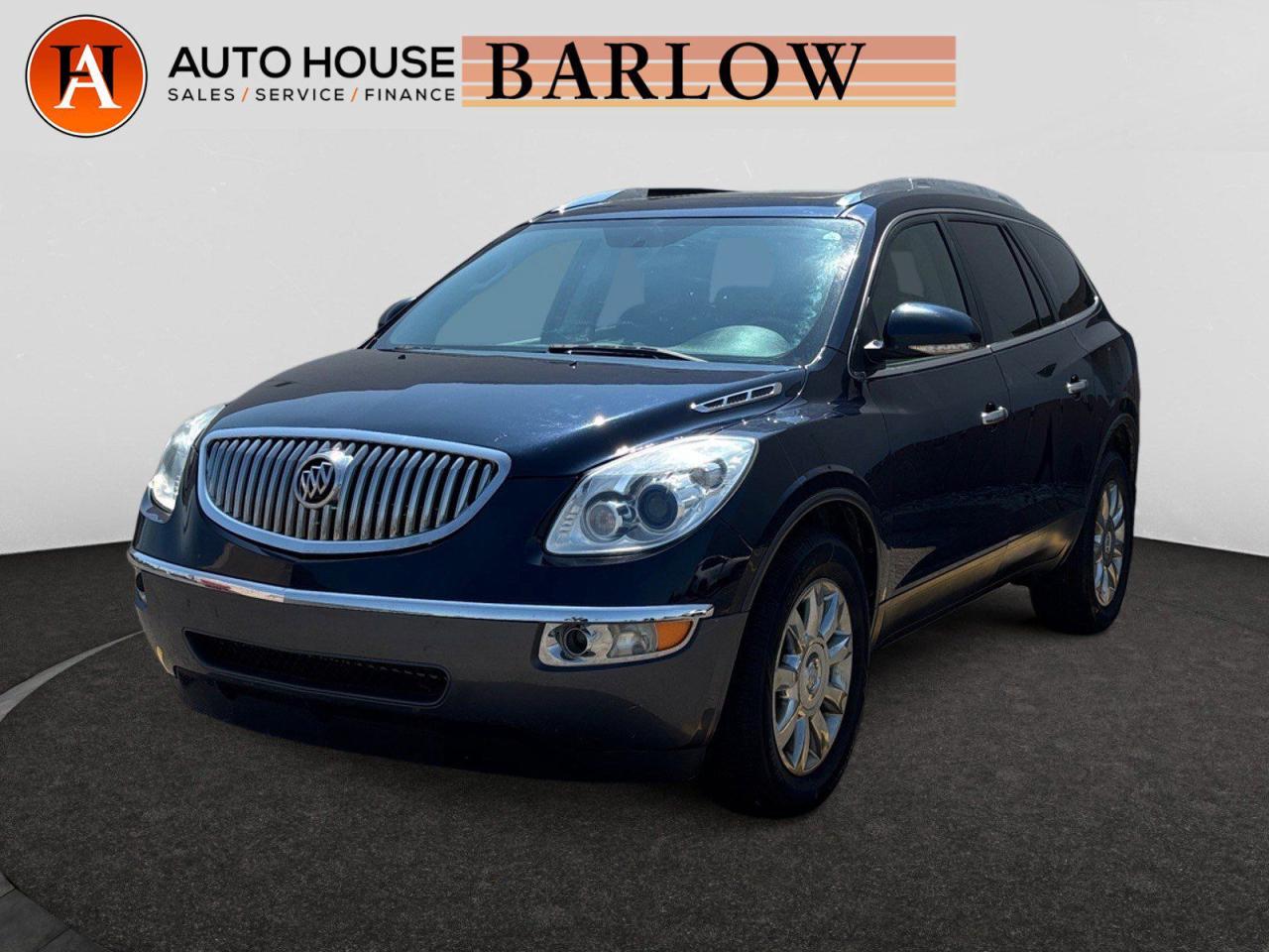 Used 2011 Buick Enclave CXL1 AWD SUNROOF THIRD ROW SEAT HEATED LEATHER SEATS 7/6 PASSENGERS HEATED MIRRORS REMOTE START for sale in Calgary, AB